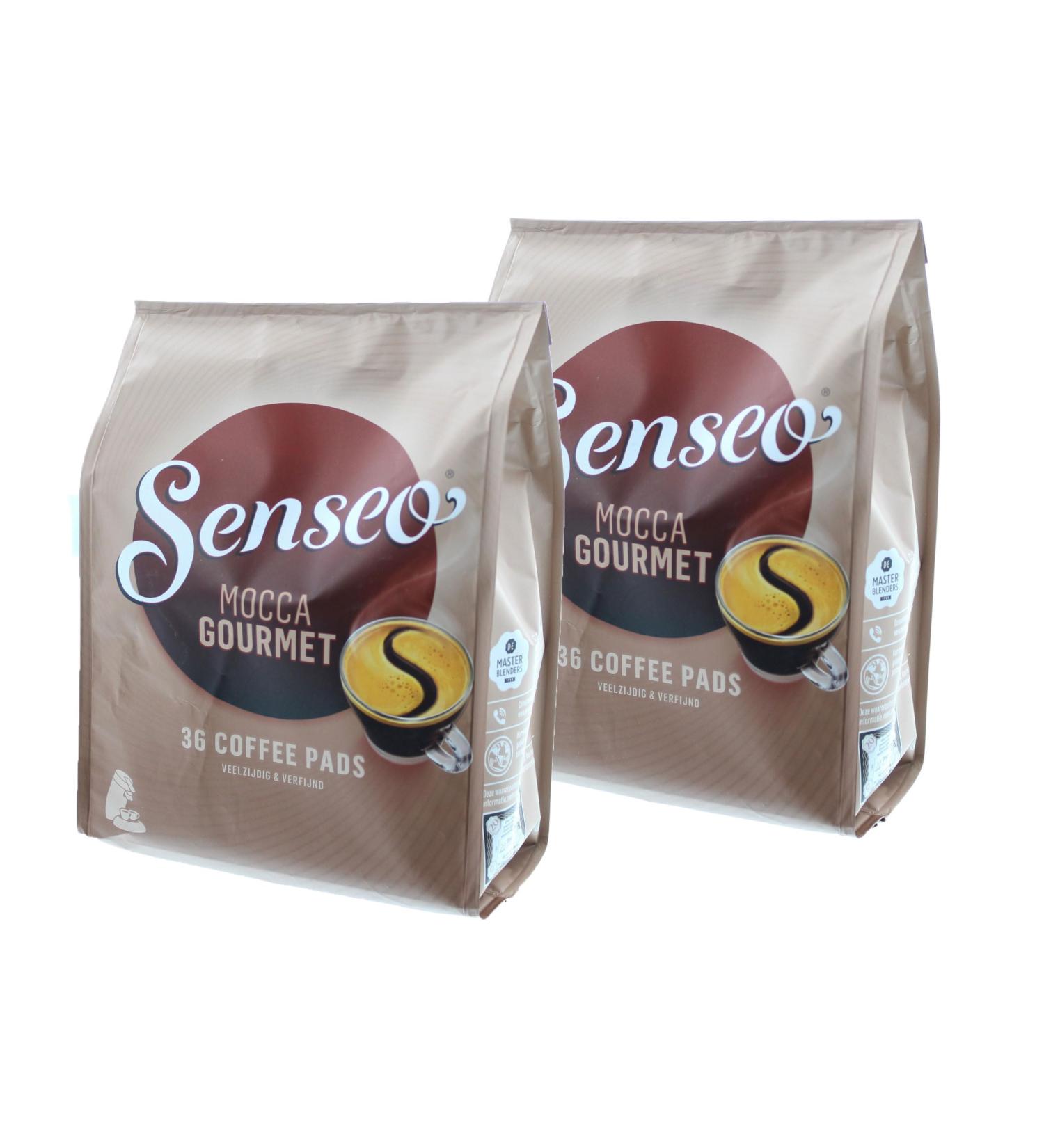 Senseo Mocca Gourmet Pods Fresh & Intense Coffee for Kaffepadmaschinen 72 Pads - Buy Online on GoSupps.com