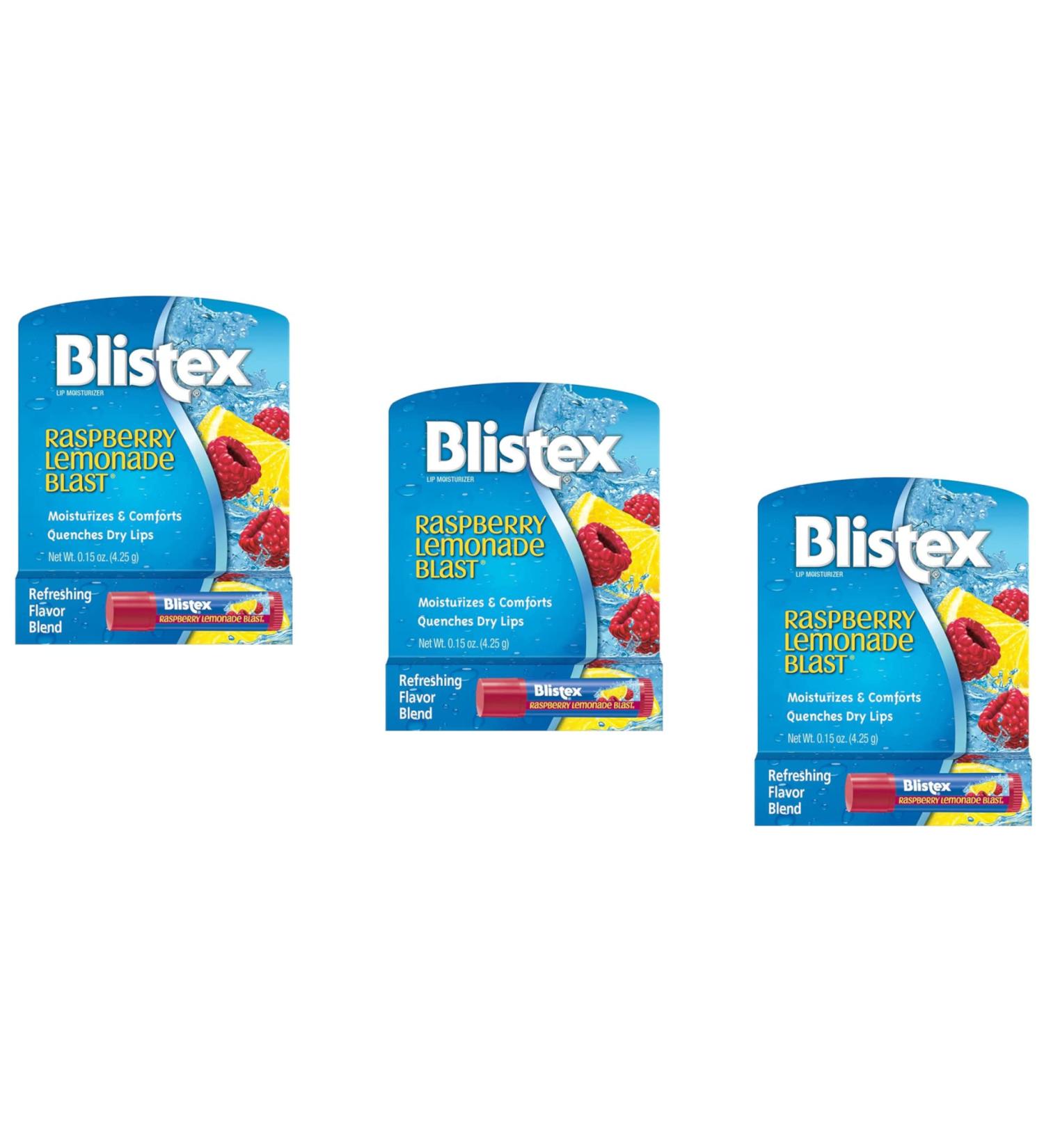 Blistex Lip Protectant (Raspberry Lemonade Blast) (0.15 oz) (3 Pack) - Buy Online on GoSupps.com