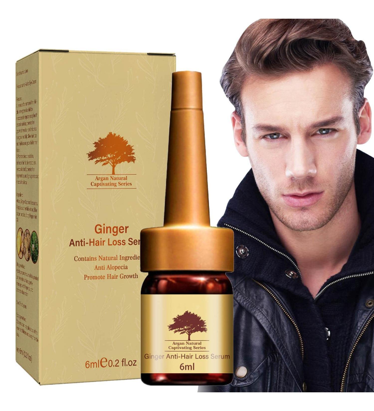 Essence for Hair Growth 6ml Women Hair Growth EssenceGinger hair growth essence ginger ginseng peppermint oil supplement for visibly thicker stronger hair Hepvet - Buy Online on GoSupps.com