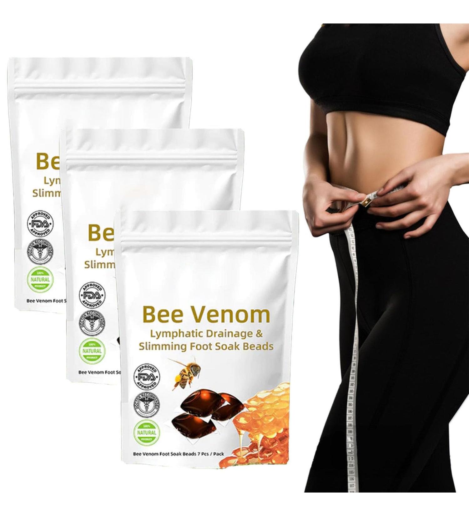 Diapason Bee Venom Lymphatic Drainage & Slimming Foot Soak Beads Bee Venom Foot Soak Bee Venom Lymphatic Drainage Foot Soak Beads Aprolo Detoxingherbs Cleansing Foot Soak Beads (3 Bag) - Buy Online on GoSupps.com