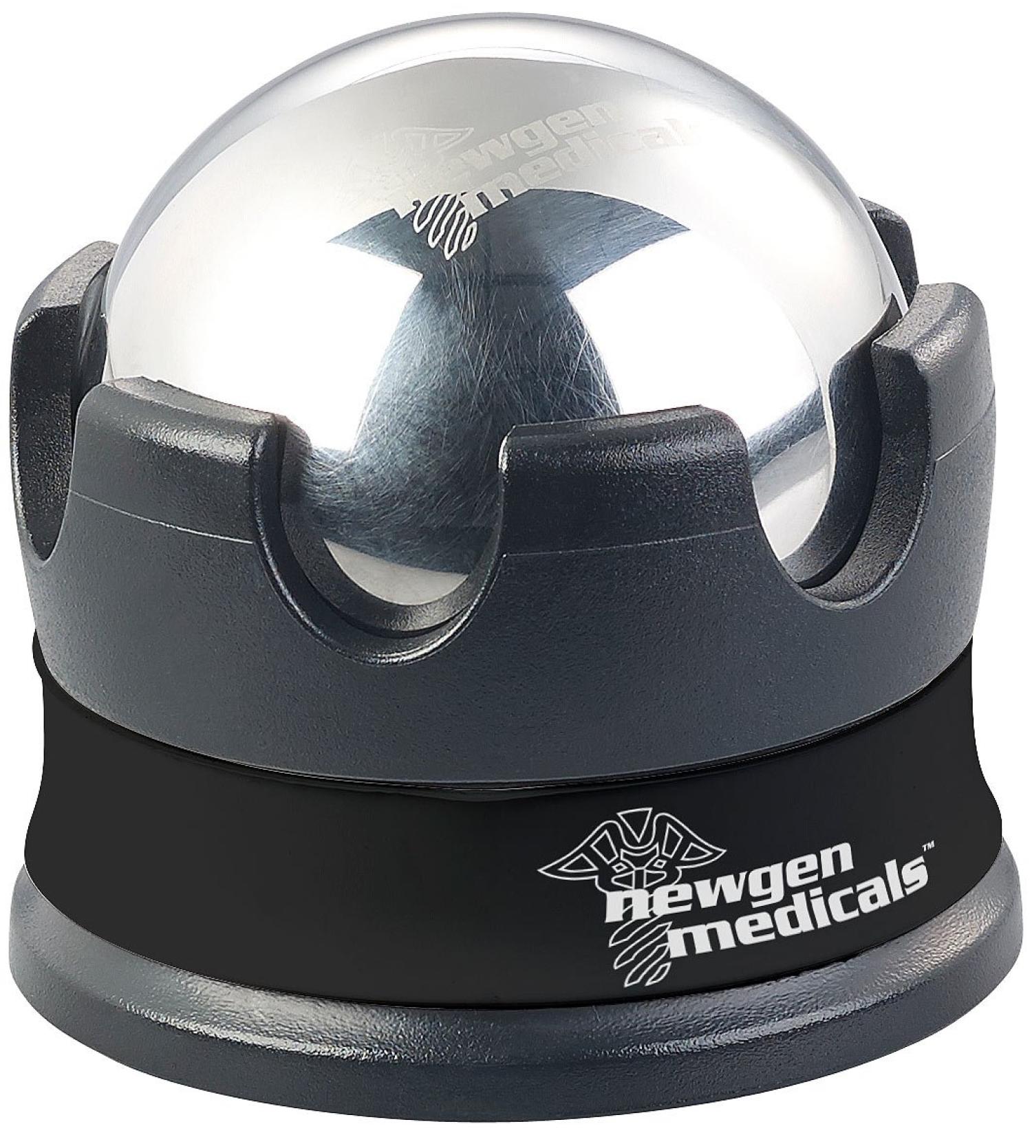 Newgen Medicals Stainless Steel Massage Balls - 360 Rotating Cooling Massage Ball for Feet & Body Relief - Buy Online on GoSupps.com