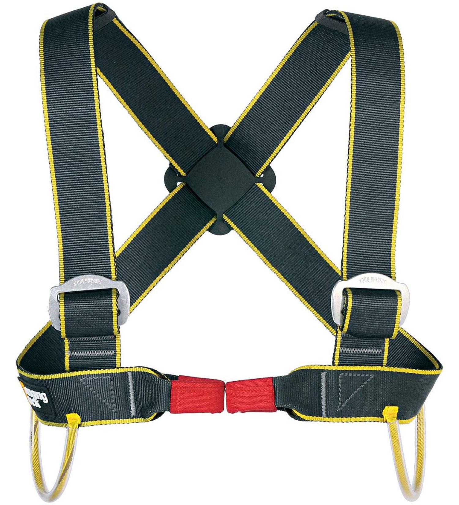 Singing Rock Aladin Security system for mountaineering mountaineering trekking unisex adults unisex adults 1 piece of unit size black/yellow