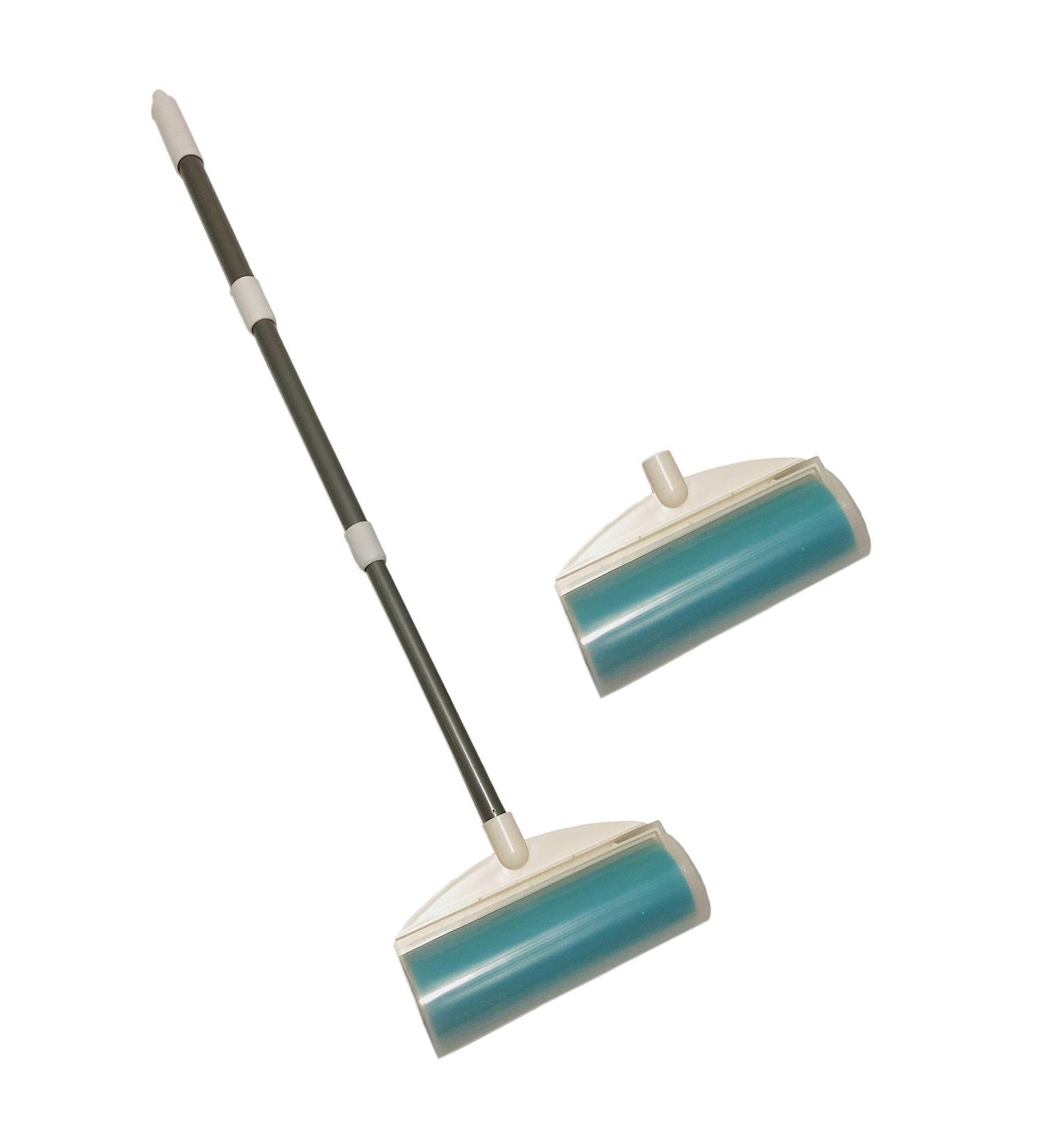 Sticky Reusable Lint Roller for Pet Hair Removal - Long Handle Washable Tool for Cats & Dogs | 2 Large Rollers for Suits & Sofas - Buy Online on GoSupps.com