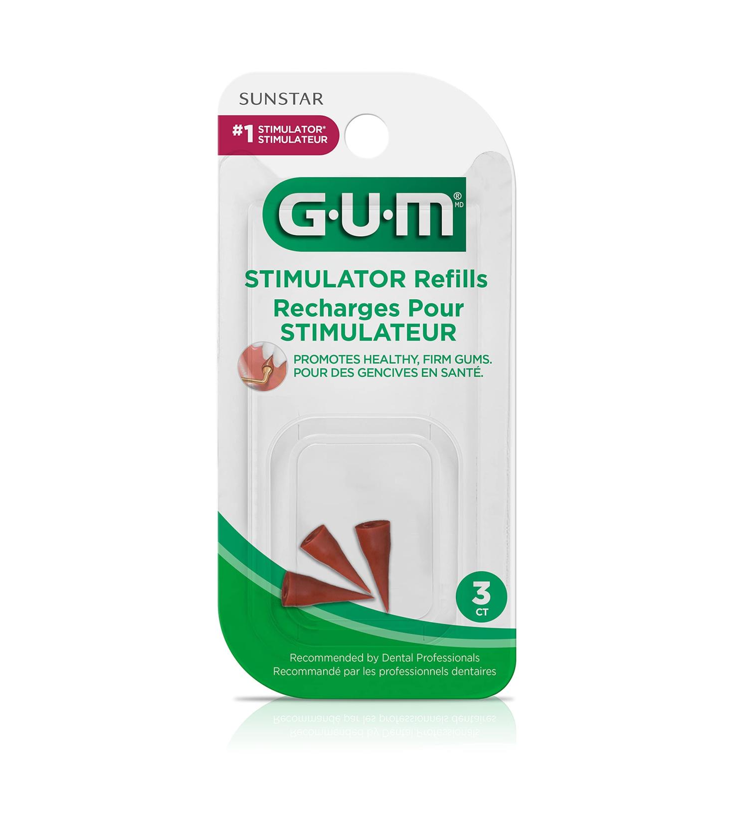 GUM Stimulator Refills 601 - Pack of 3 - Buy Online on GoSupps.com