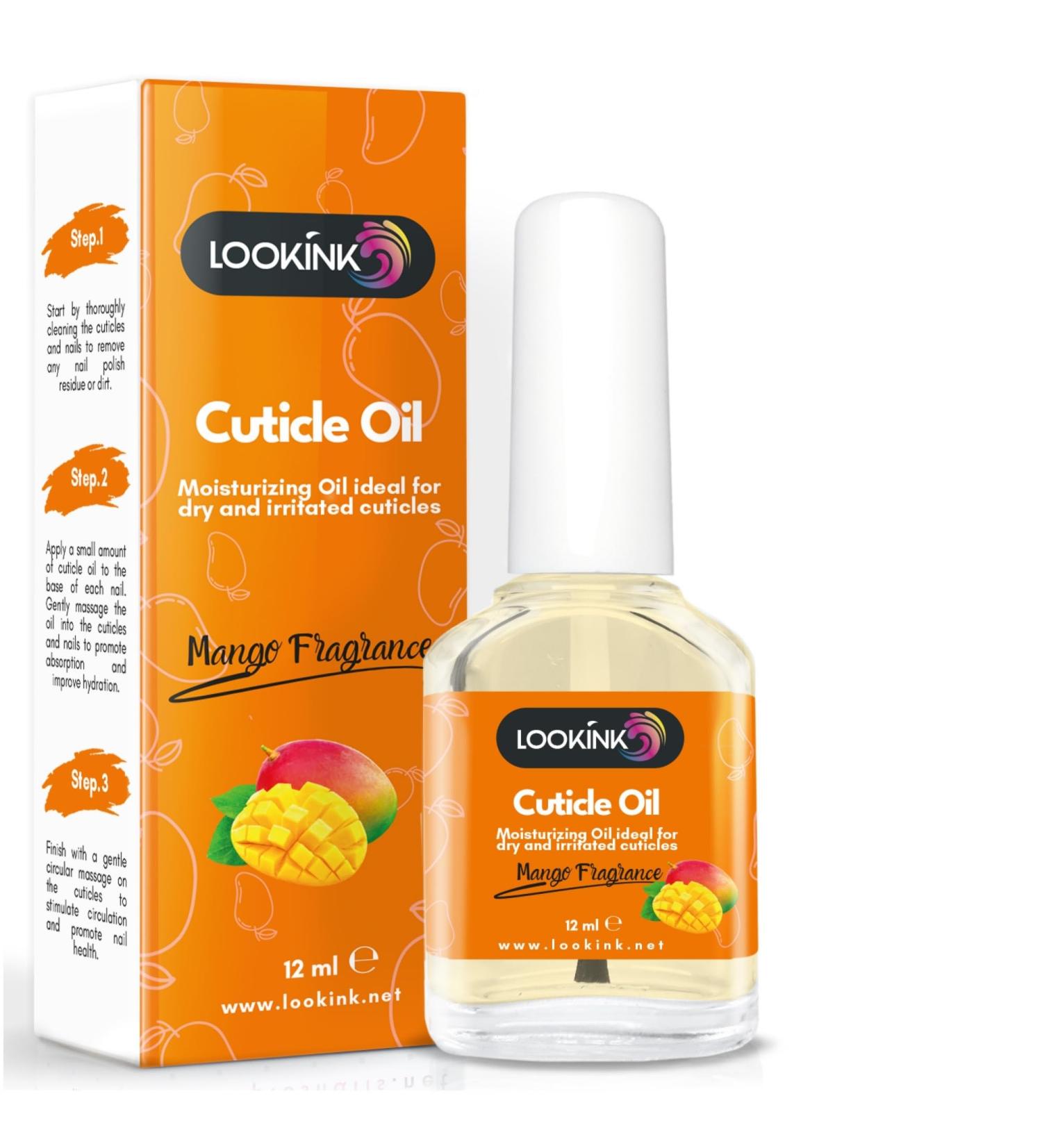 Professional Nail Cuticle Oil 12 ml - Hydrating and Nourishing Mango Fragrance Cuticle Oil for Perfect Hands and Feet - Cuticle Softener for Professional Nail Care (Mango) - Buy Online on GoSupps.com