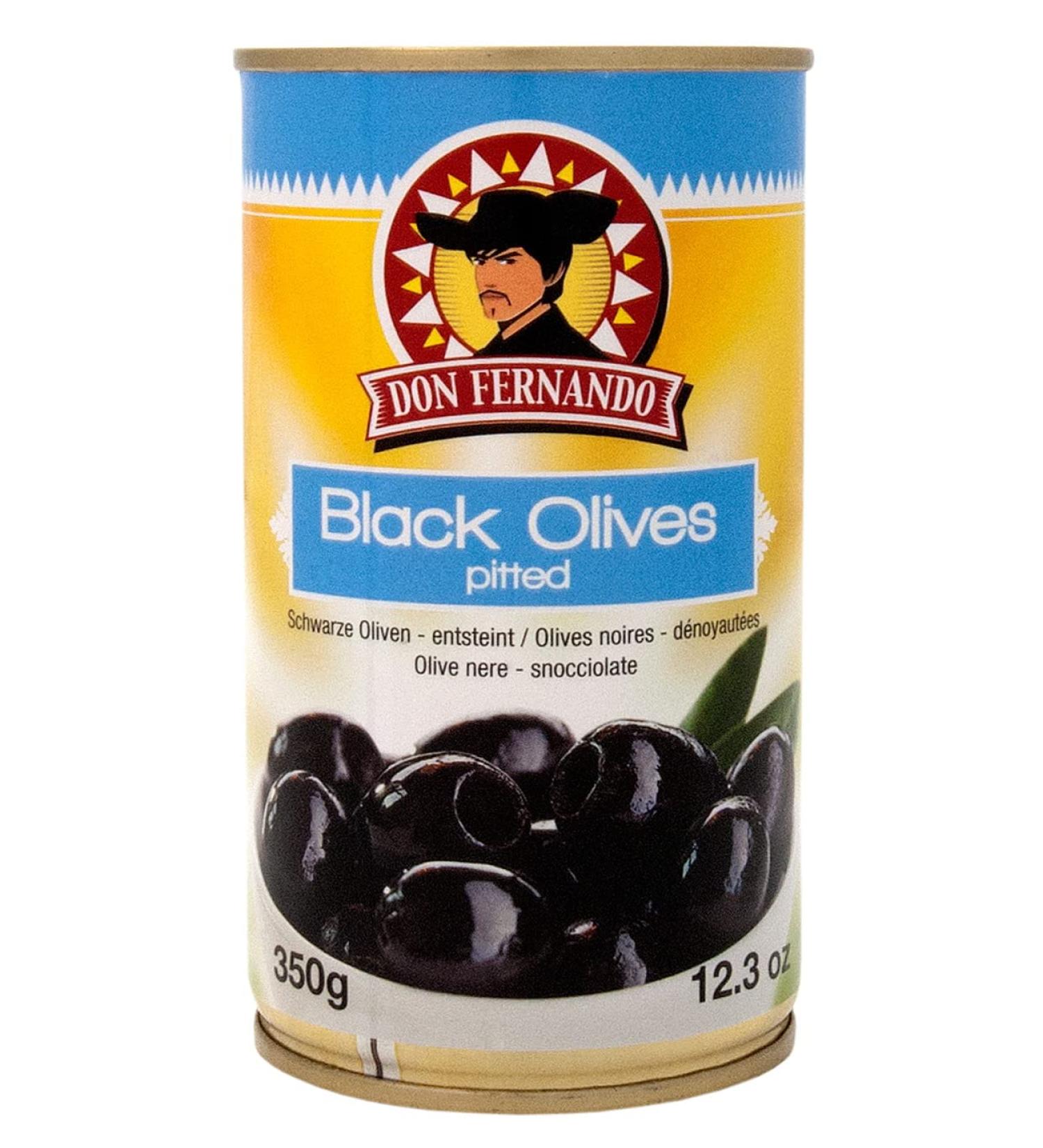 Blackened olives pitted 350 g