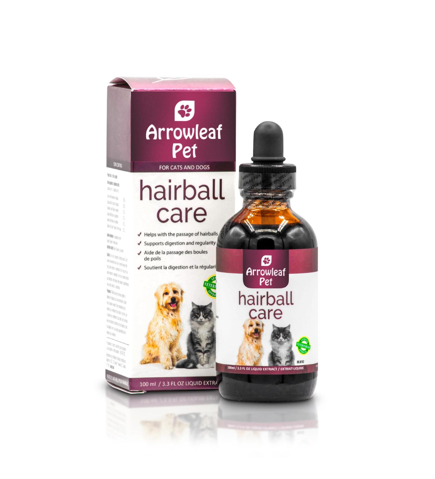 Hairball Care Tincture by NaturPet | Digestive Support for Cats & Dogs | Reduce Hairballs Constipation & Intestinal Discomfort | 100mL Herbal Formula - Buy Online on GoSupps.com