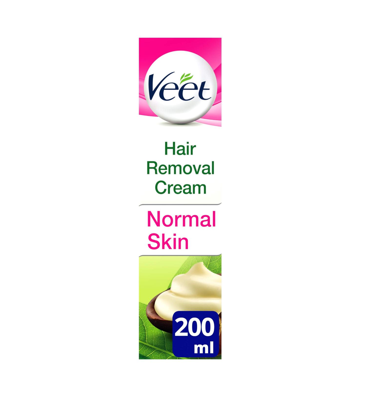 Veet Naturals Hair Removal Cream 200ml for Normal Skin - Gentle Hair Removal - Buy Online on GoSupps.com