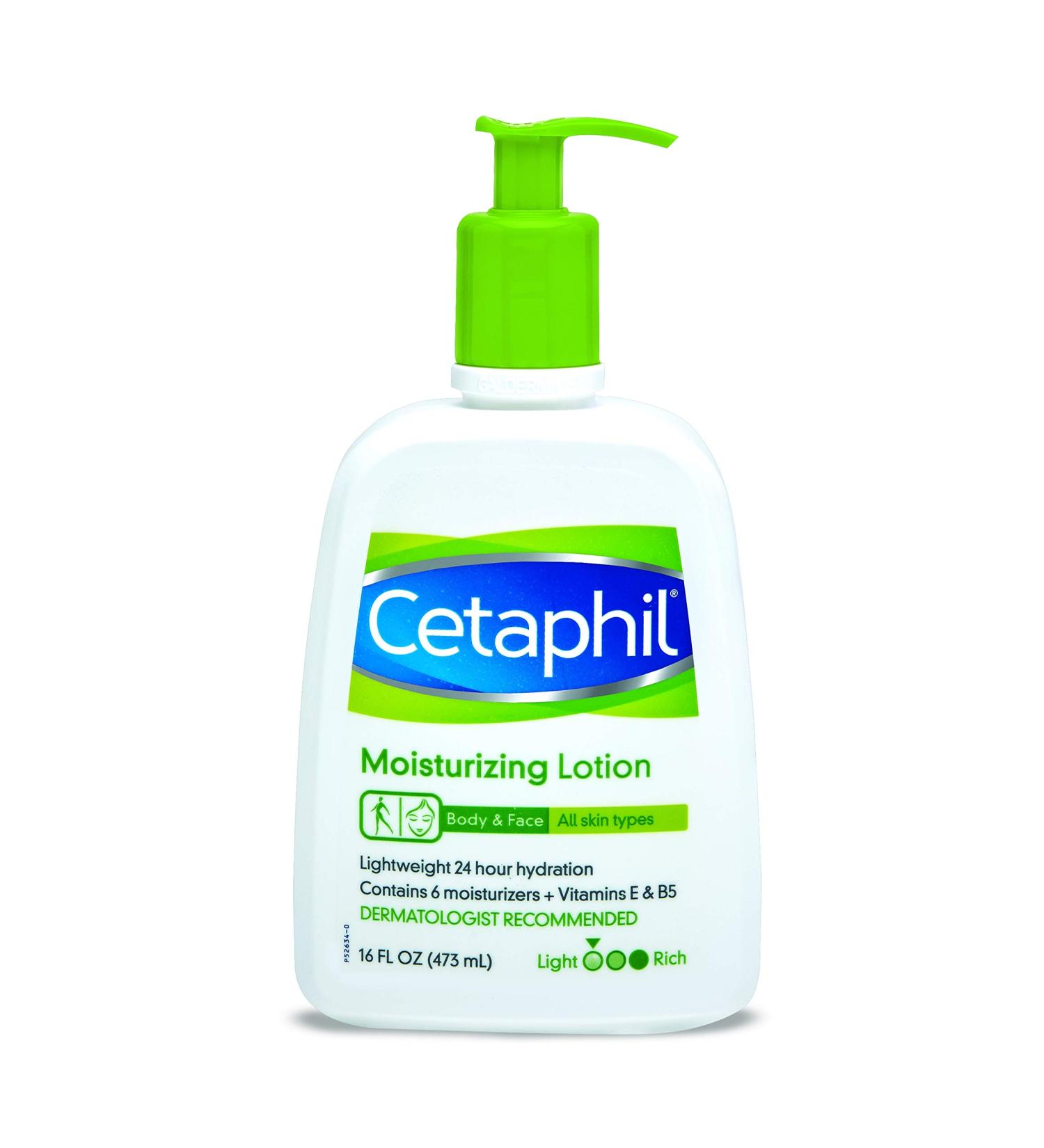 Cetaphil Fragrance Free Moisturizing Lotion  16 Fl Oz Hydrogenated 16 Fl Oz (Pack of 1)