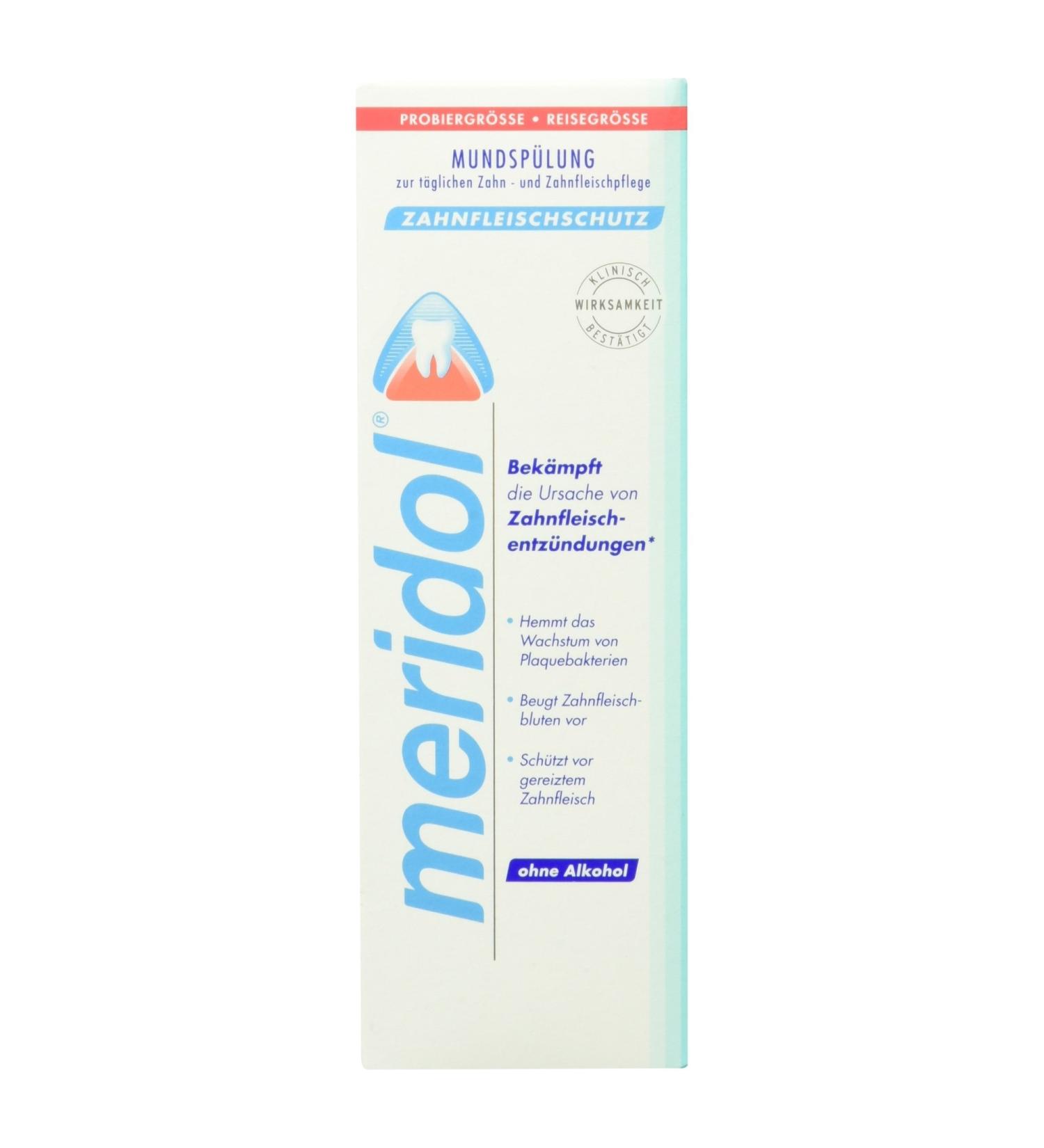 Buy Meridol Mouthwash Trial Size 100ml - Effective Oral Care | International Shipping Available - Buy Online on GoSupps.com