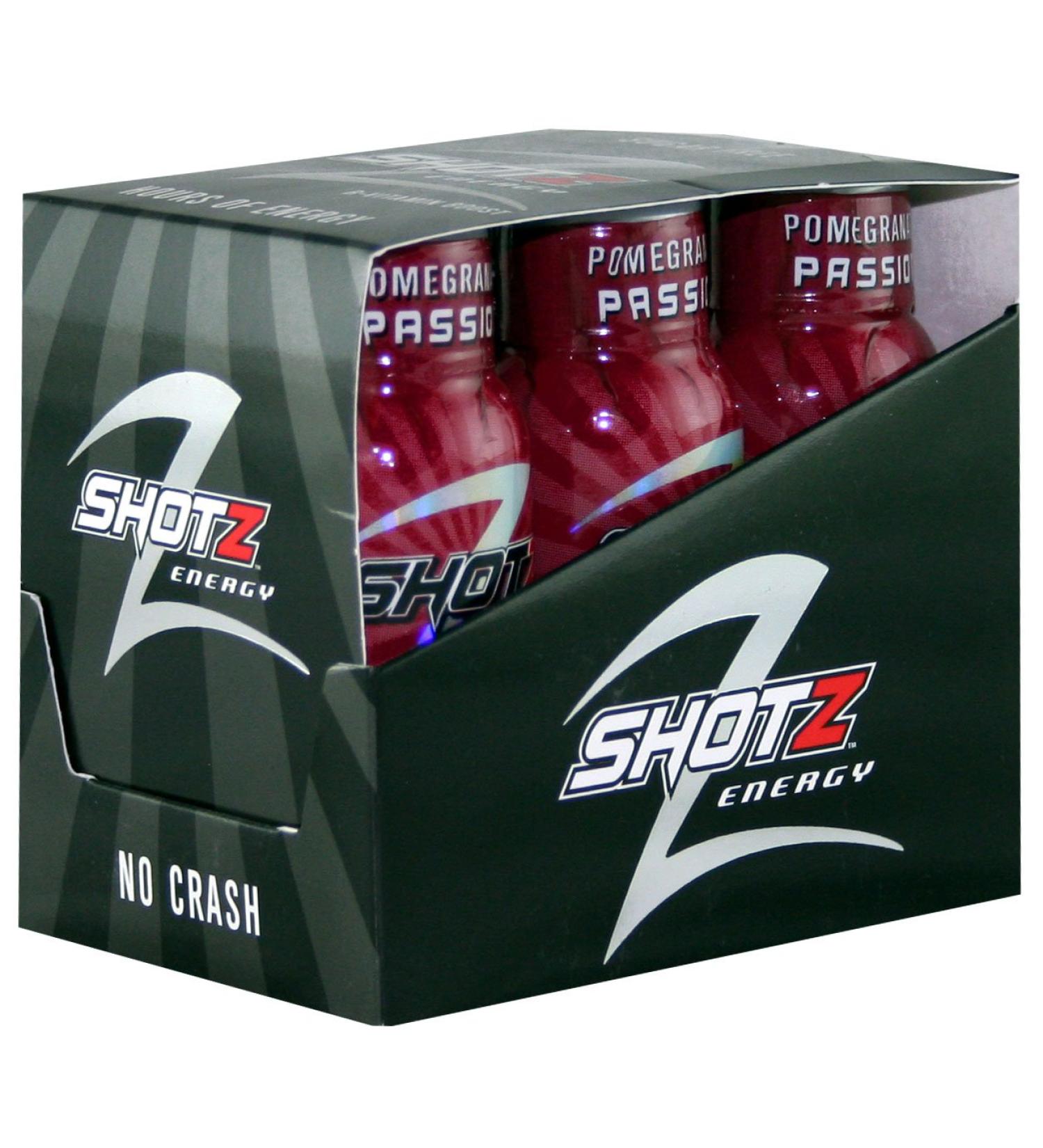 Shotz Pomegranate Passion Sugar Free 6-Count 2-Ounce