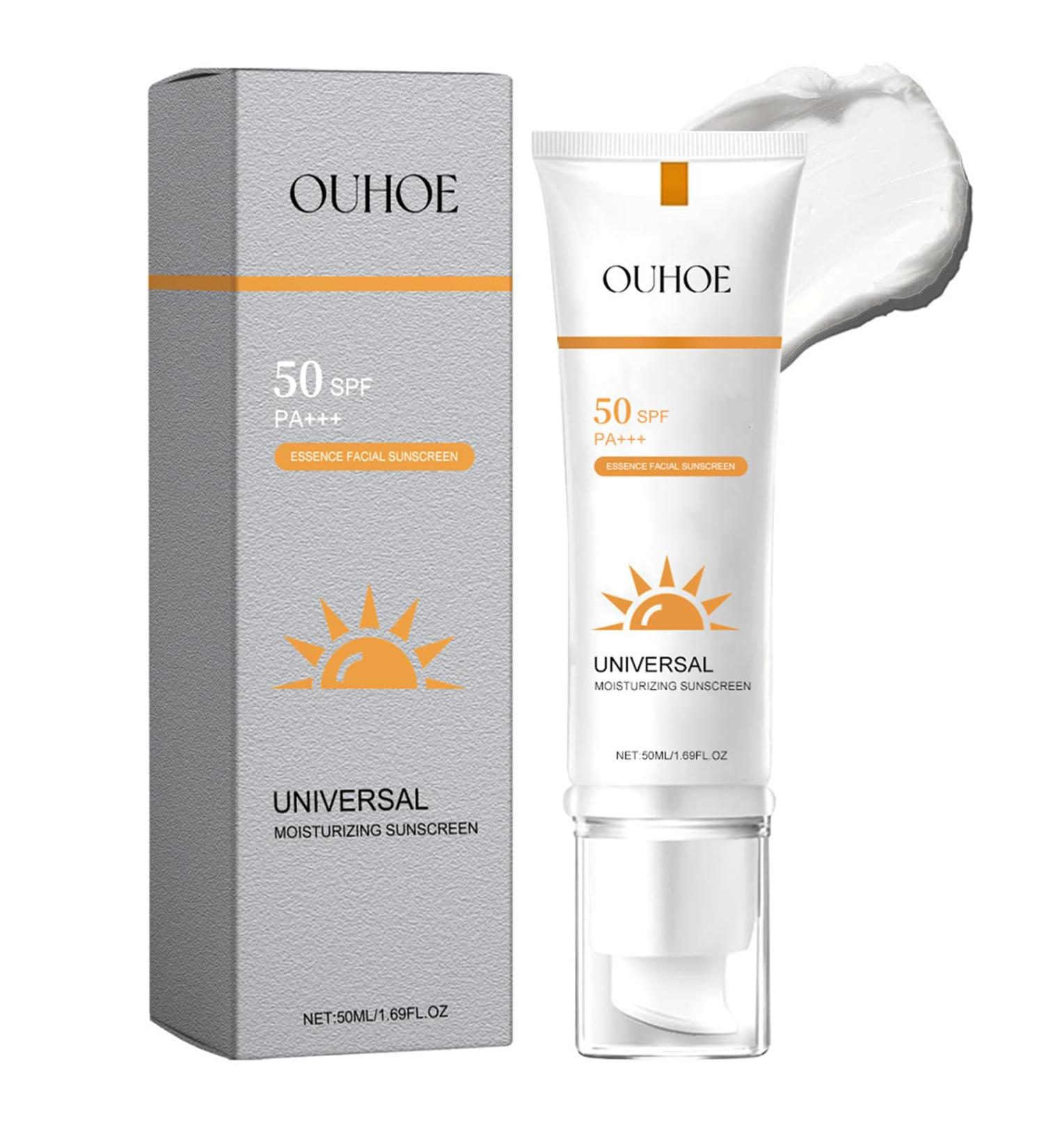 Sunscreen Sun Uv Face Body Anti-Ageing Spf 50 Cream Moisturising Sunscreen Serum Sunscreen Moisturising Non-Sticky Refreshing Universal Sunscreen Uv Protection Prevents Premature Skin Ageing - Buy Online on GoSupps.com