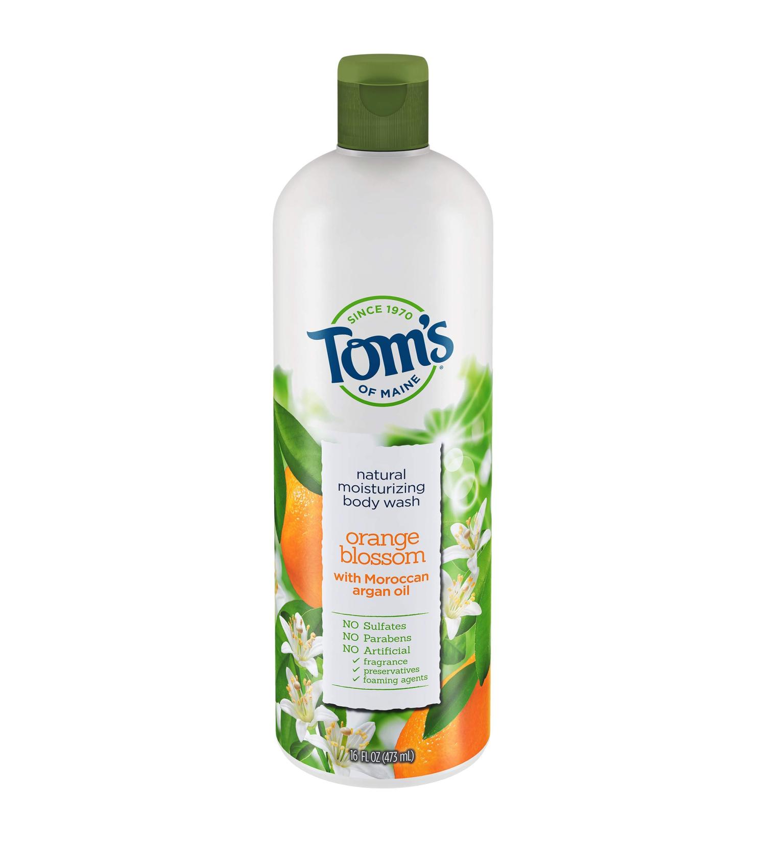 Tom's of Maine Women's Natural Orange Blossom Body Wash - 16 oz - Buy Online on GoSupps.com