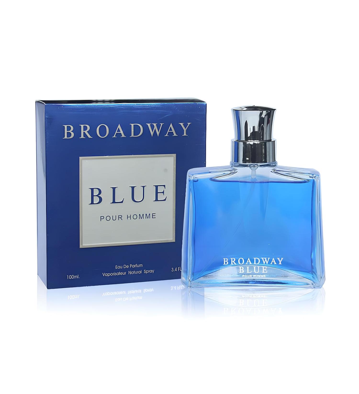 Broadway Blue Men's Cologne Bold & Sophisticated Scent with Citrus Spice and Woody Notes Long Lasting Fragrance for All Occasions Broadway Blue 3.4 Fl Oz (Pack of 1) - Buy Online on GoSupps.com