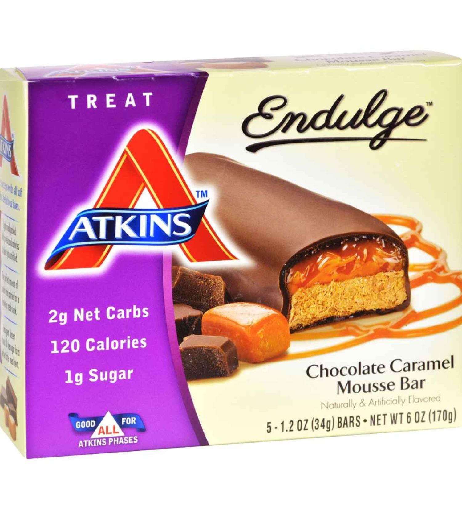 Atkins Endulge Bar - Chocolate Caramel Mousse x 5 Bars