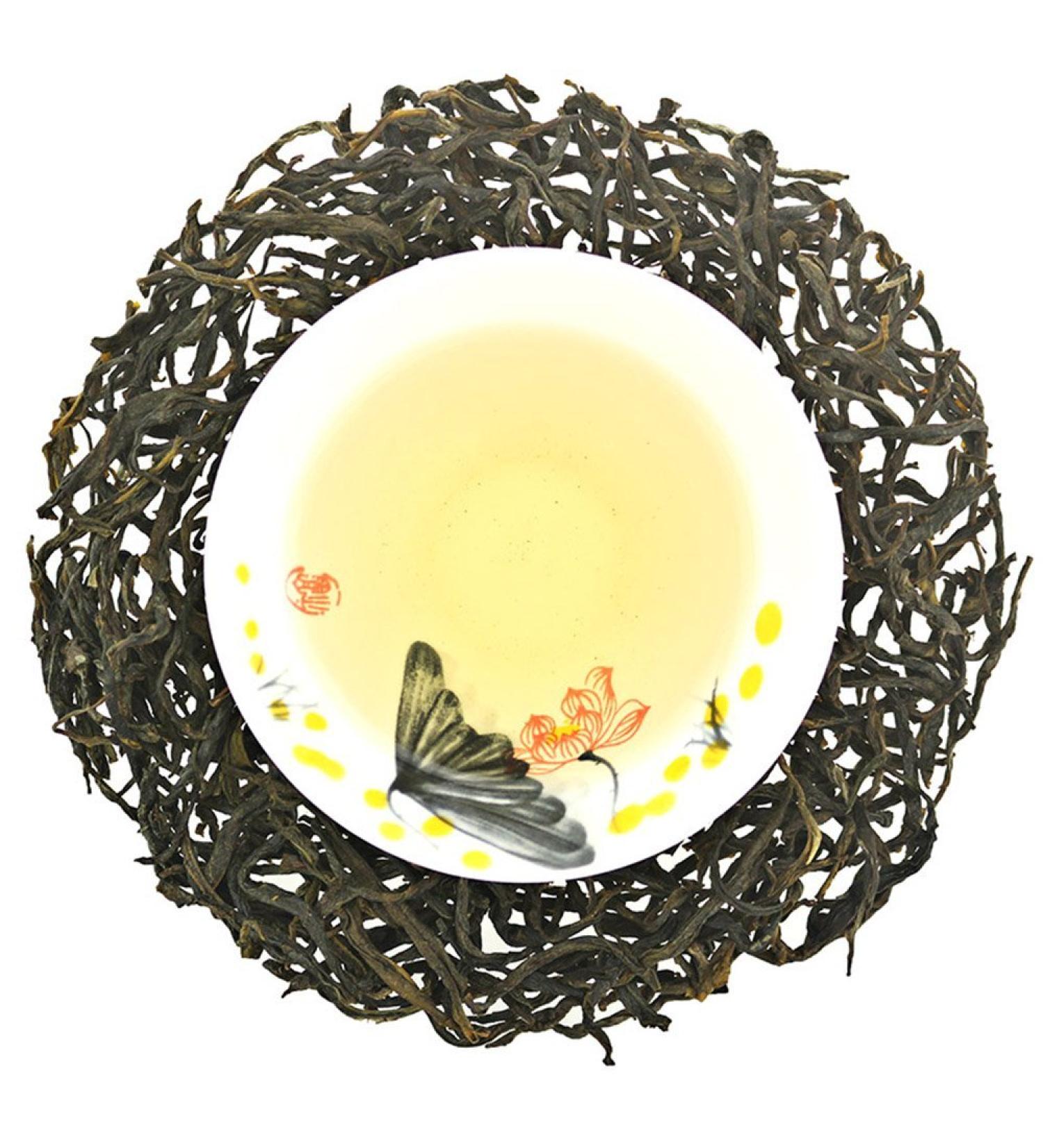 COLORFULTEA - 100g (3.5 oz) - Chinese Sheng Puerh Tea - Raw Puer Tea/Raw Pu Erh Tea - Premium Quality Unfermented Yunan Pu-erh Loose Leaf Tea - Buy Online on GoSupps.com