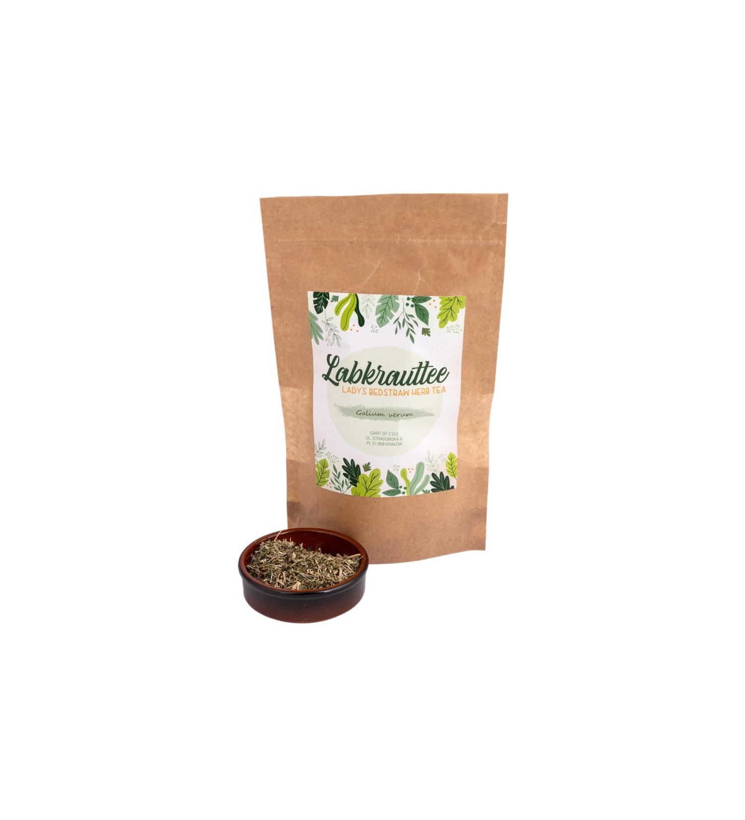 IGART Lady's Bedstraw Herb Tea 1000g | Bedstraw Tea Herbal tea Galium Verum Herba | Bedstraw Cut - Buy Online on GoSupps.com