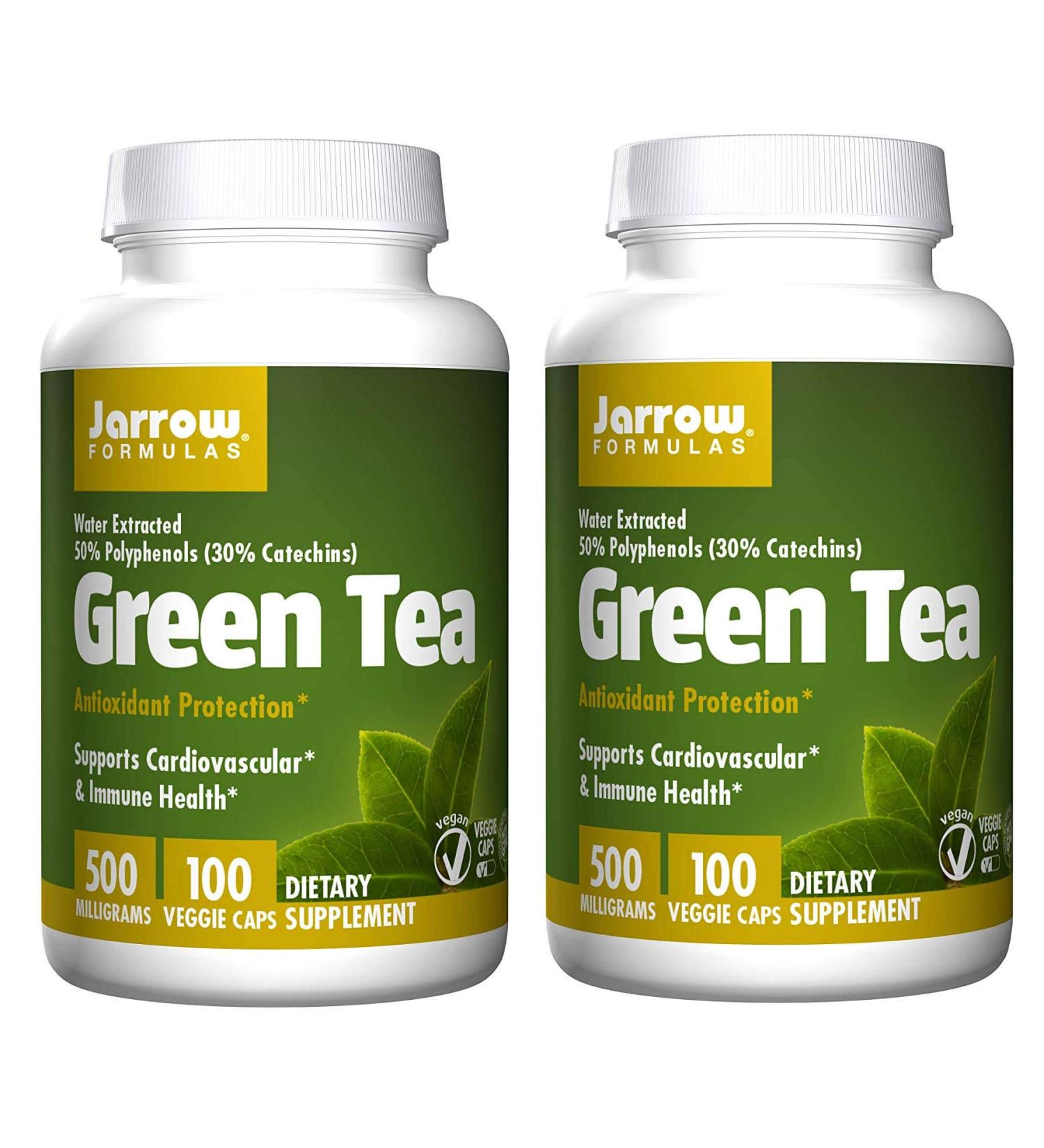 Jarrow Formulas Green Tea 500 mg 100 Veggie Caps