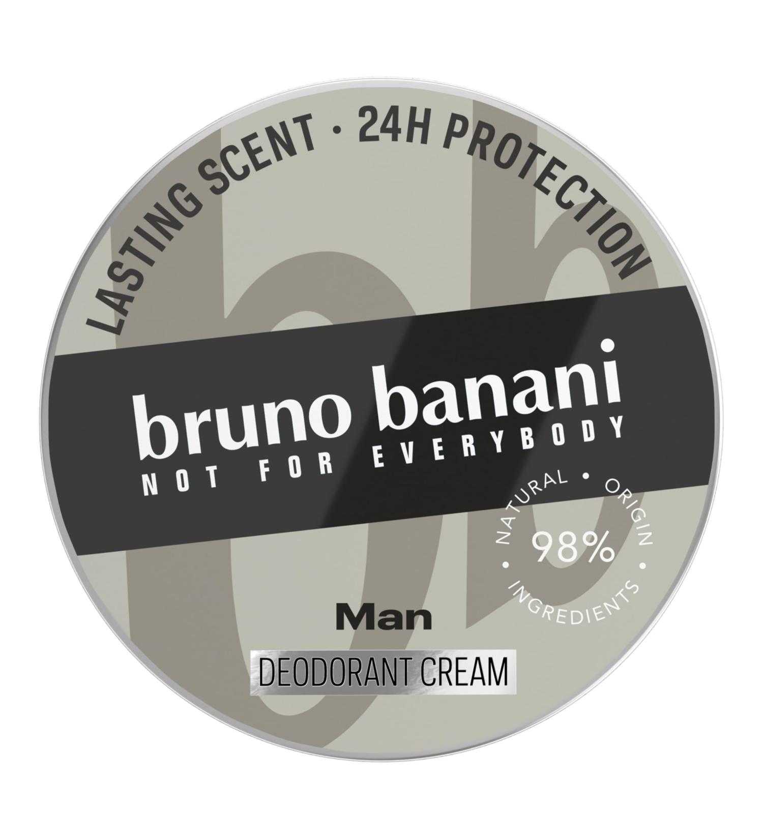  Bruno Banani bruno banani Man Cream Deodorant 24 Hour Cream Deodorant for Men 40ml - Buy Online on GoSupps.com