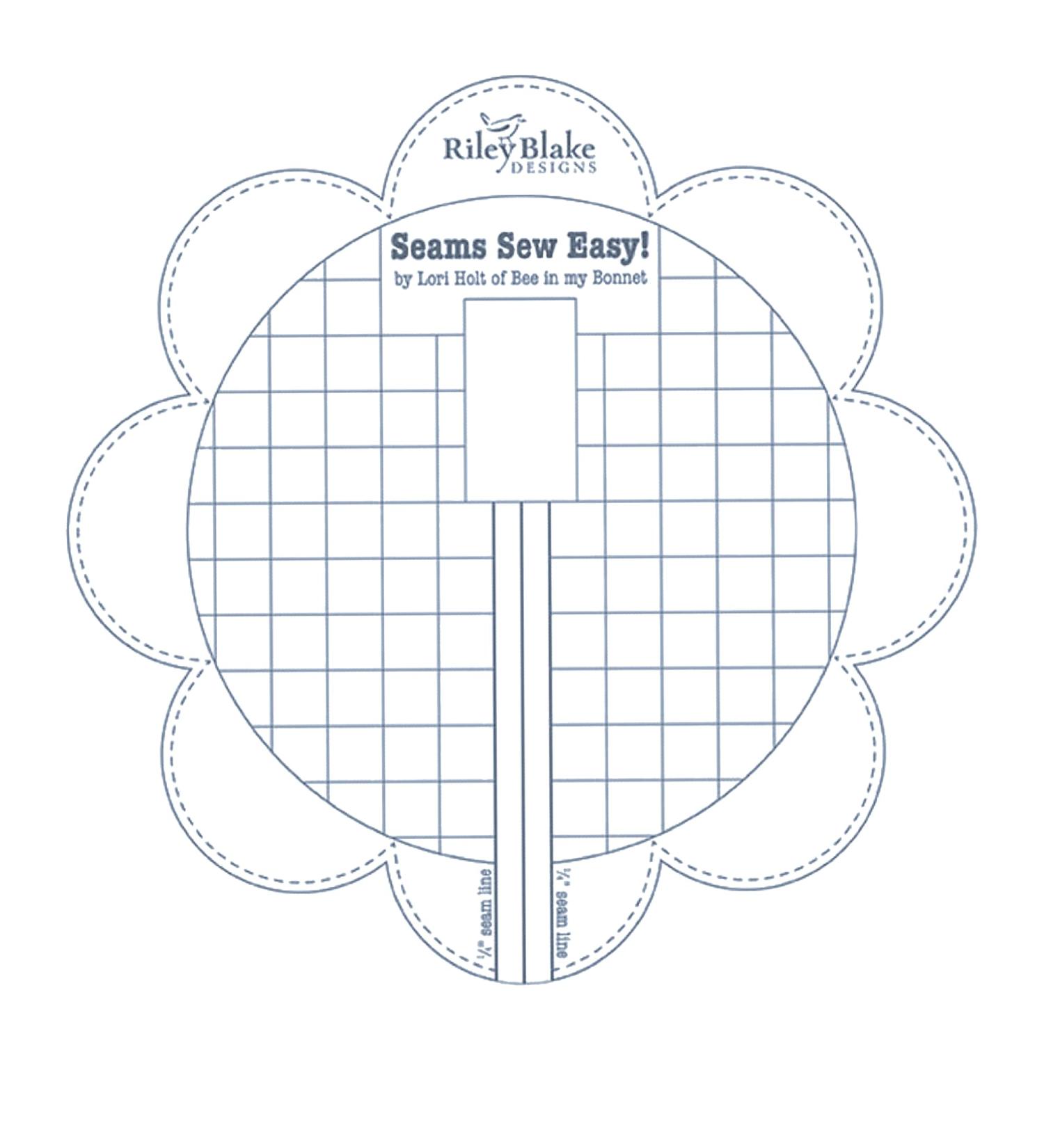 Lori Holt Seams So Easy Seam Guide in Denim - Shop Now! - Buy Online on GoSupps.com