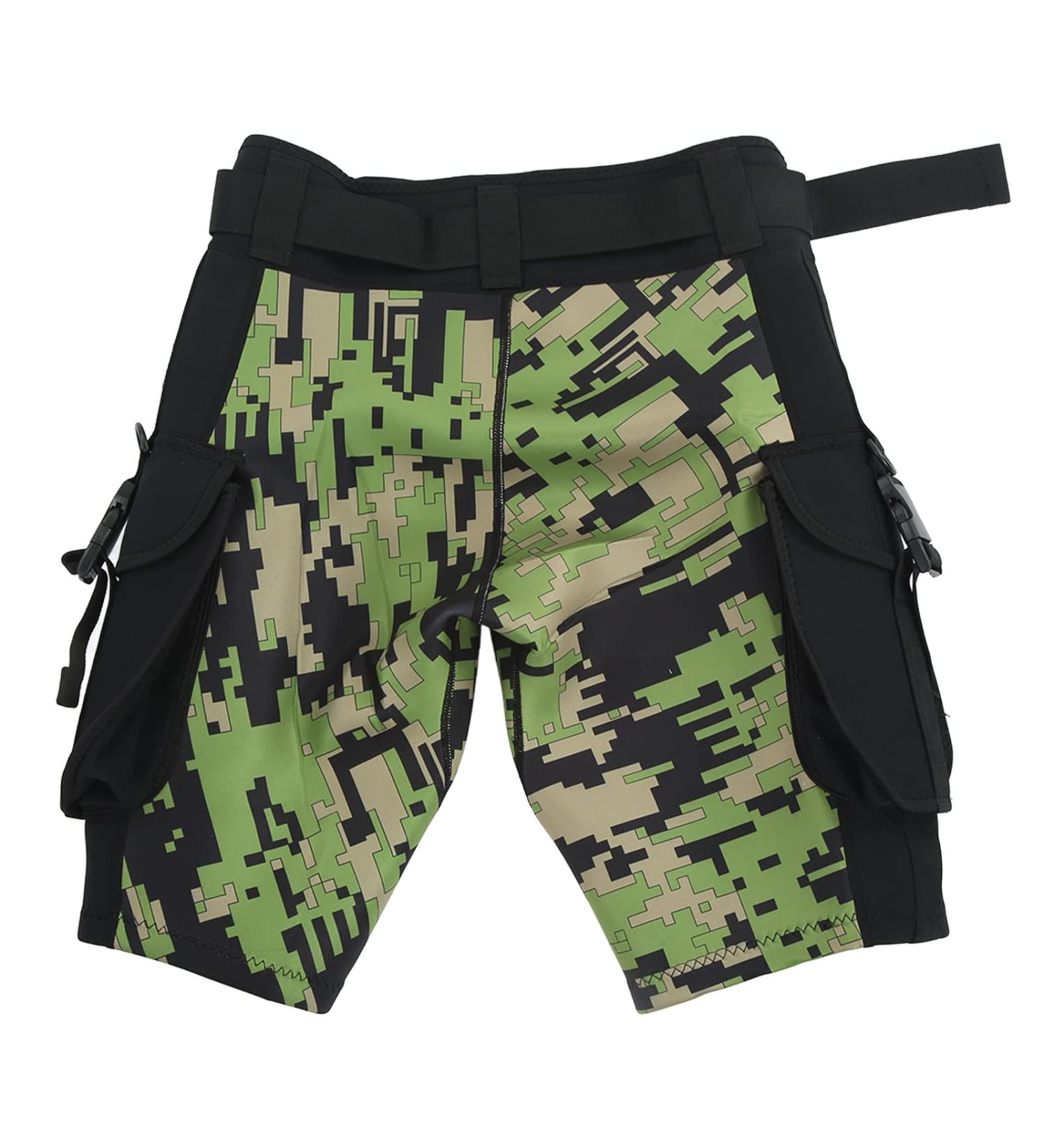Wetsuit Shorts 2.5mm Thick Stretch Men's Pants with Pocket | XL Size for Surfing, Snorkeling, Diving | Durable & Wear-Resistant - Buy Online on GoSupps.com