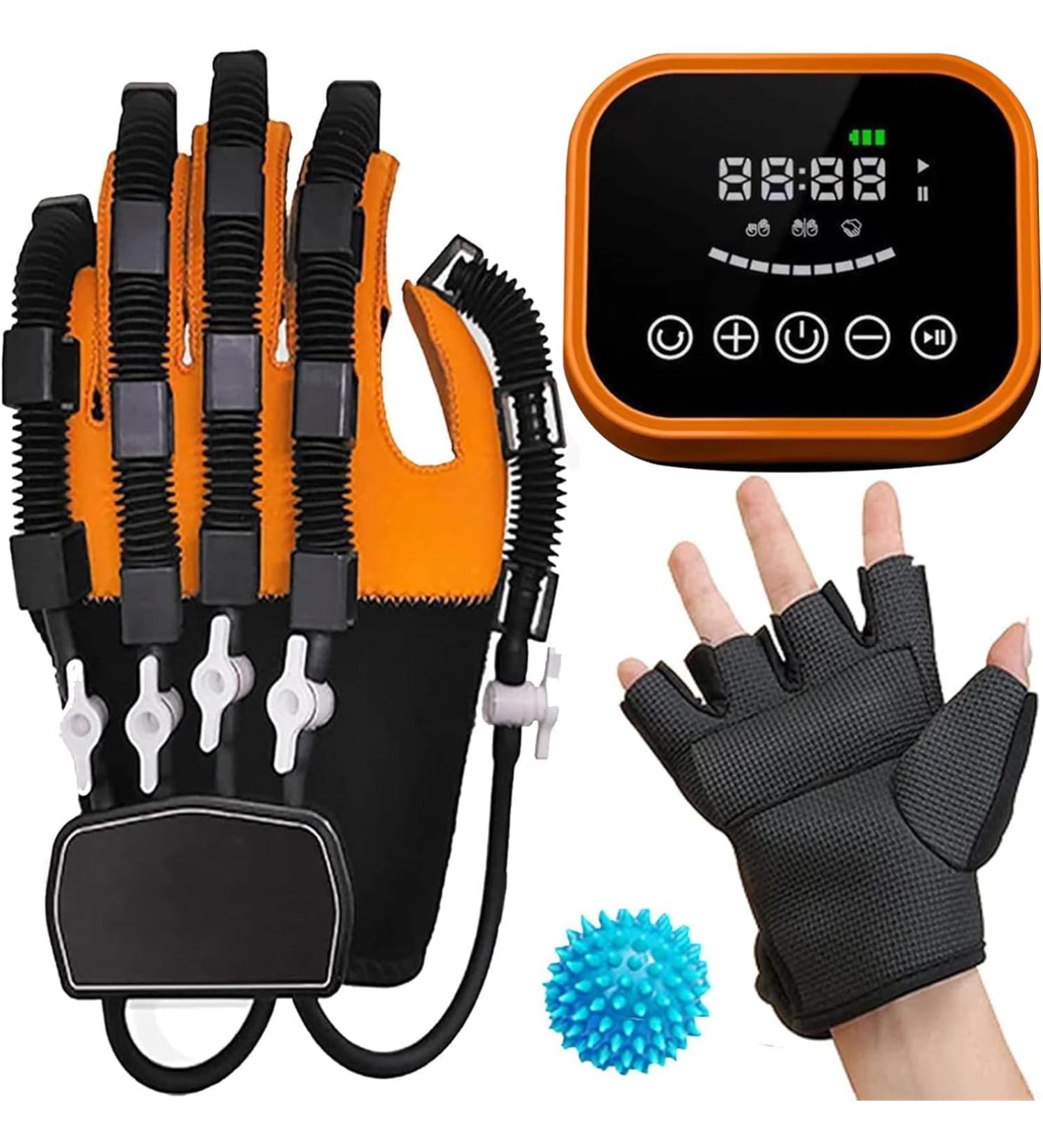 Buy Rehabilitation Robot Glove for Stroke Recovery | USB Rechargeable Hand Therapy Equipment - Left Hand Size M - Buy Online on GoSupps.com