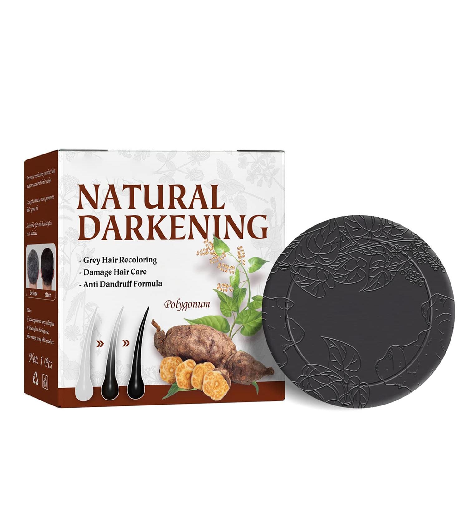 Organic Grey Reverse Shampoo Bar- Darkening Shampoo Bar 100% Natural Organic Conditioner And Repair Care Essence Hair Darkening Shampoo Soap For Repair Hair Volumizing & Moisturizing (3 Pcs) 1 g (Lot de 1) - Buy Online on GoSupps.com