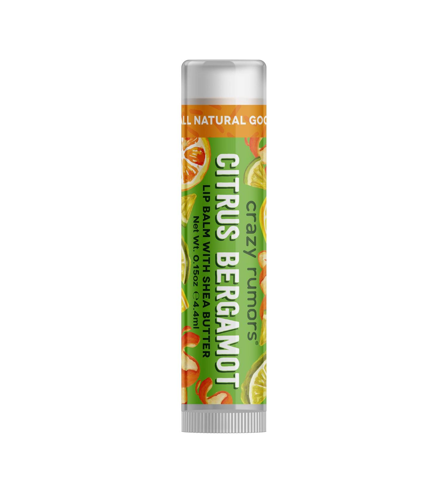 Buy Crazy Rumors Brew Lip Balm - 0.15 oz Orange Bergamot | All-Natural Moisturizing Lip Care for International Shipping - Buy Online on GoSupps.com