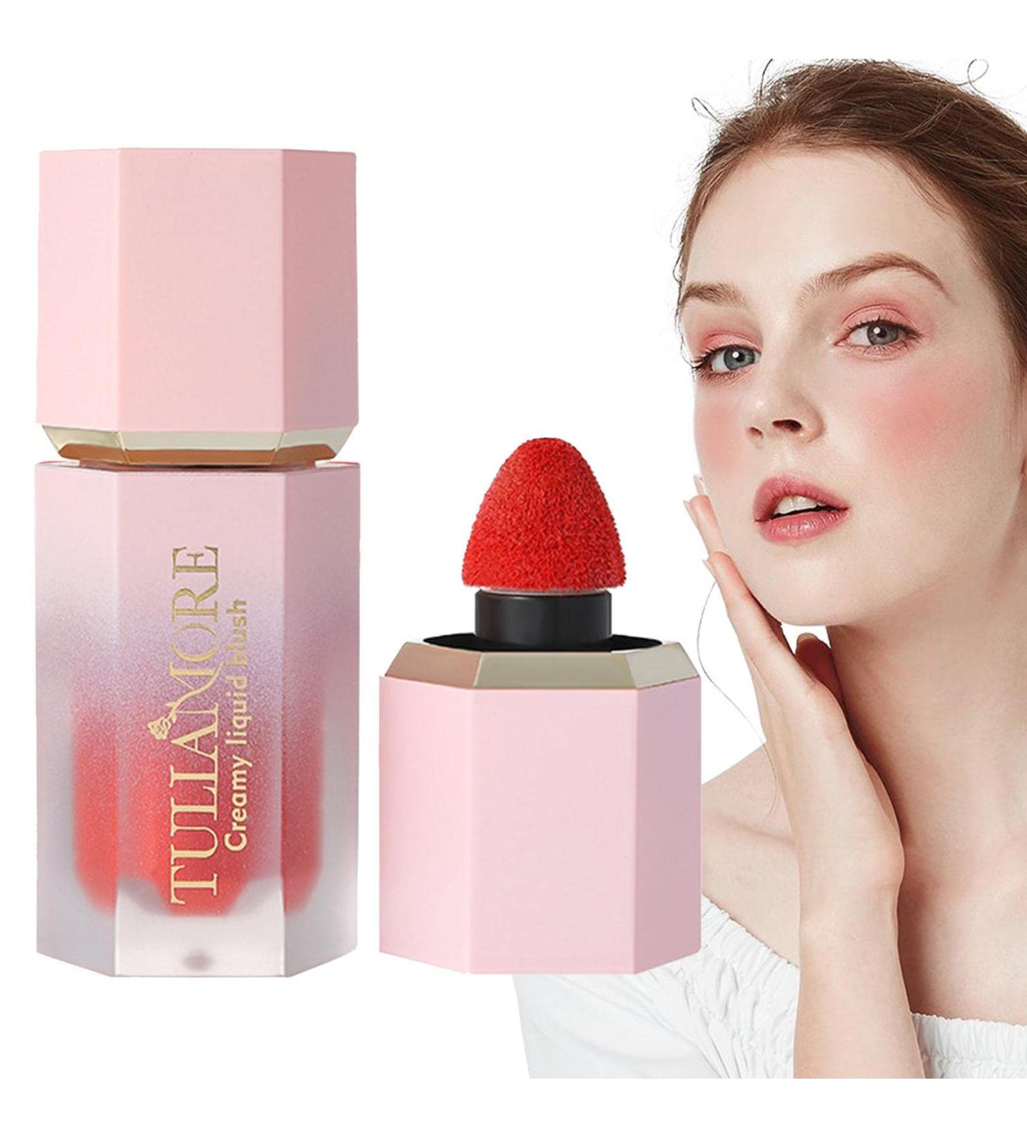 WOBBLO Cream Blush Waterproof Face Cream Blush Long Lasting Natural Liquid Blush for Cheeks Stain-proof Look for Eyes Cheeks - Buy Online on GoSupps.com
