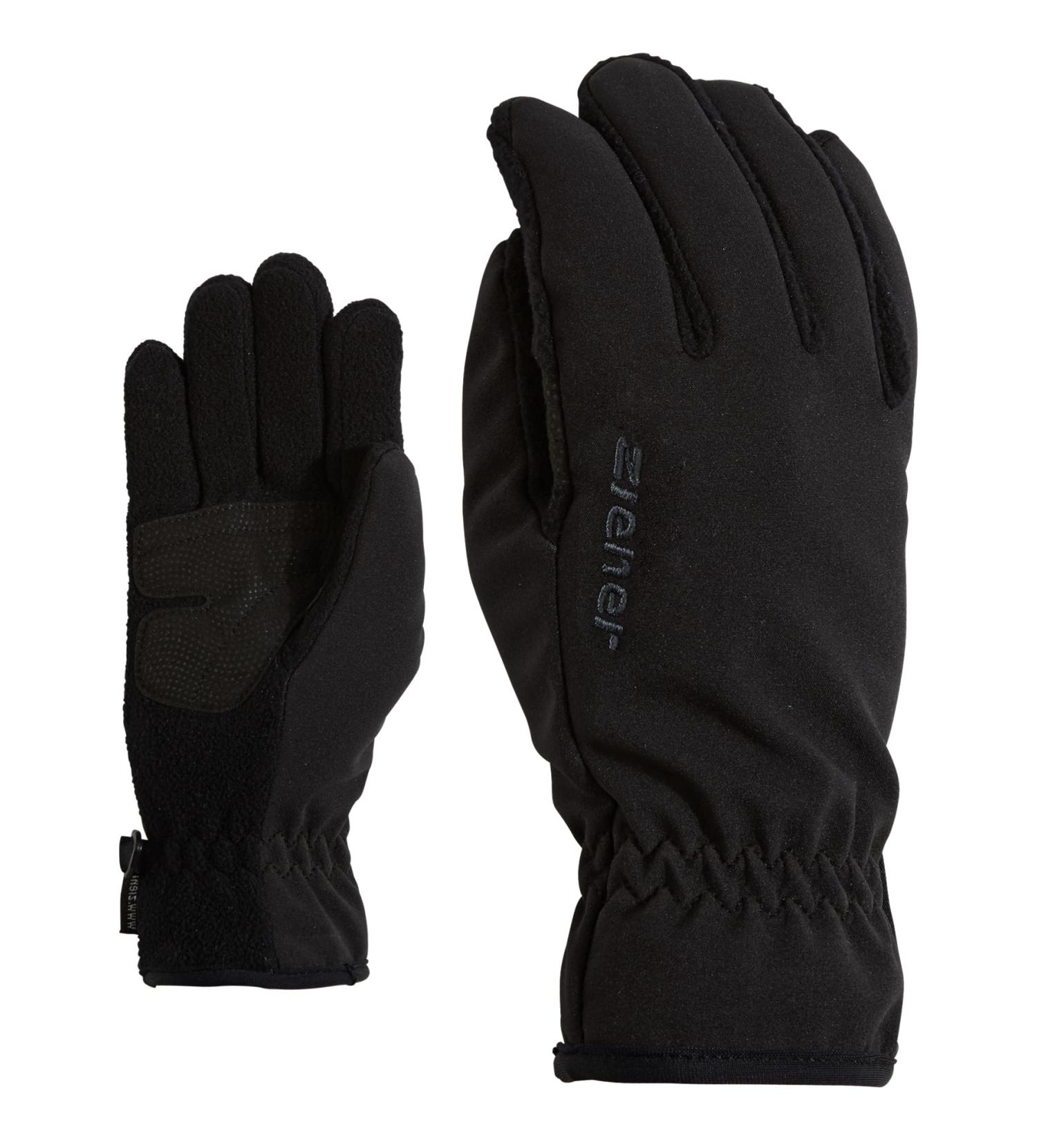 Ziener children's LIMPORT JUNIOR glove multisport functional / outdoor gloves | windproof breathable 7 Black