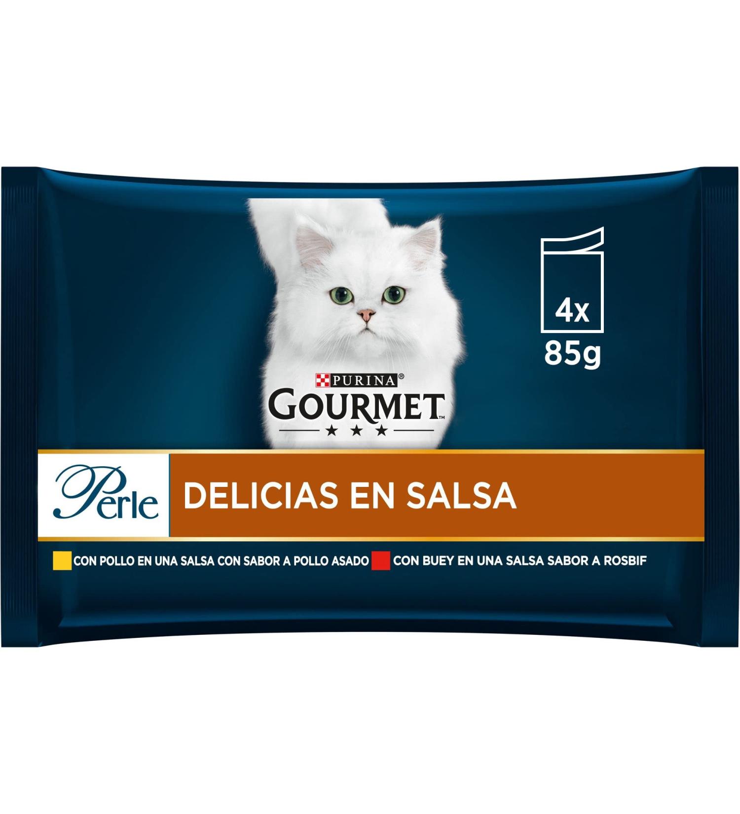 Purina Gourmet Perle D lice en Sauce 12 X 4 X 85 g  - Buy Online on GoSupps.com