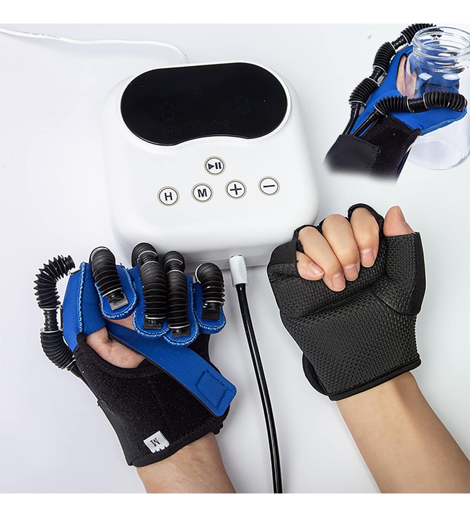 Stroke Hemiplegia Rehabilitation Training Equipment Rehabilitation Robot Gloves for Long-Term Relief Finger Cramps Left-L - Buy Online on GoSupps.com