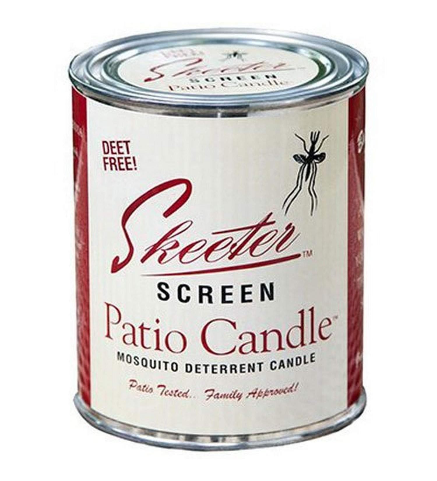 Skeeter Screen 90400 80-Hour Burn Time Patio Candle 1 Standard