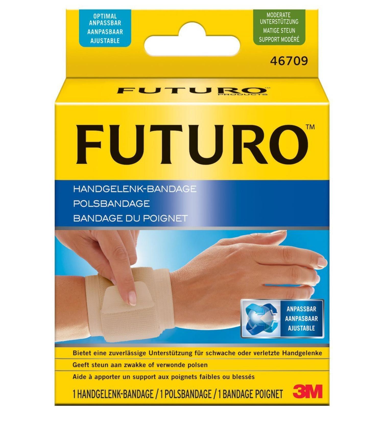Futuro Handgelenkbandage haut Einheitsgr ße Finger- Daumen- und Handgelenks...