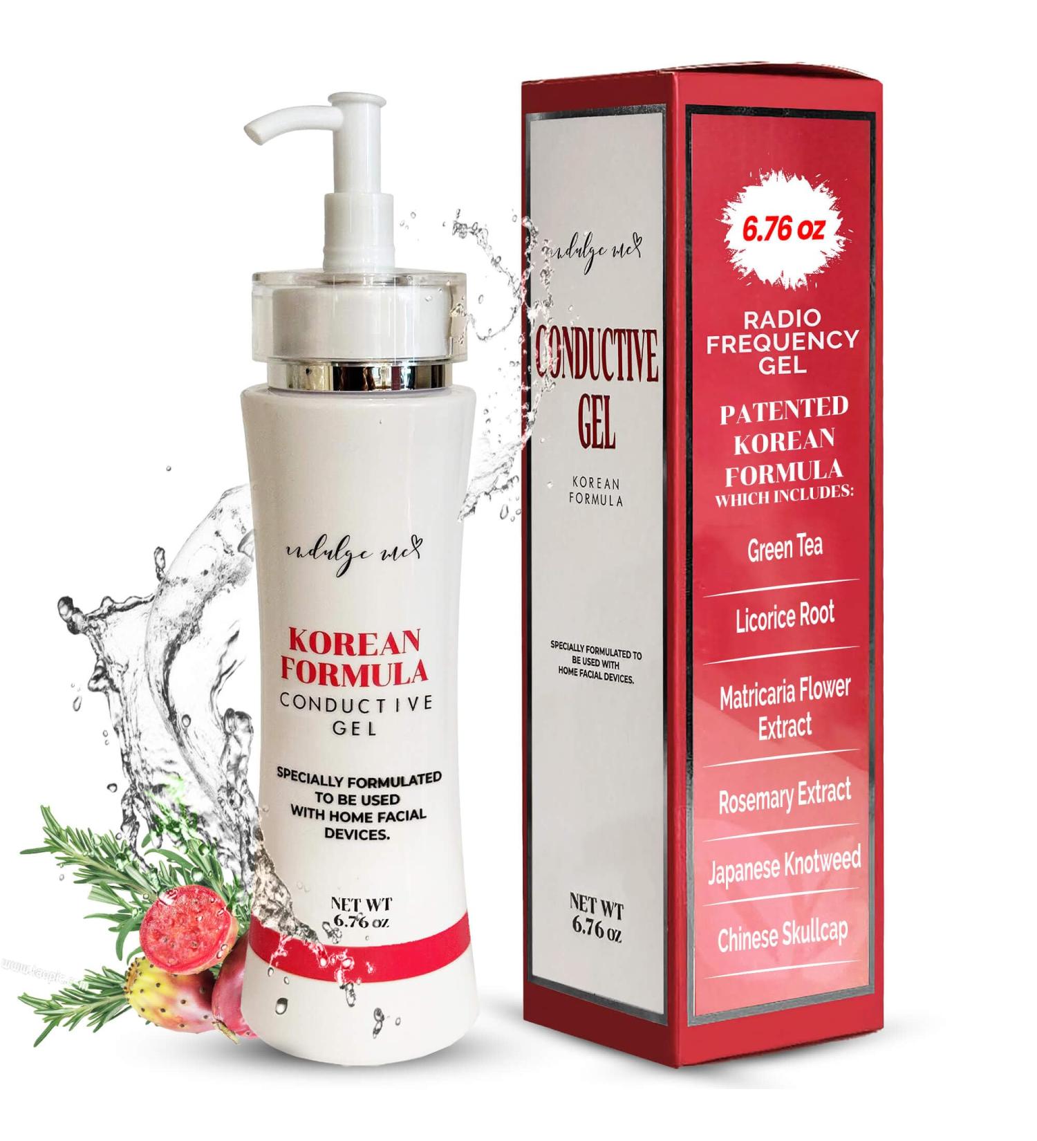 Conductive Gel - Korean Patented Formula | Face Mask & Primer | Nutrient-Dense Collagen & Extracts for Microcurrent Devices - Buy Online on GoSupps.com