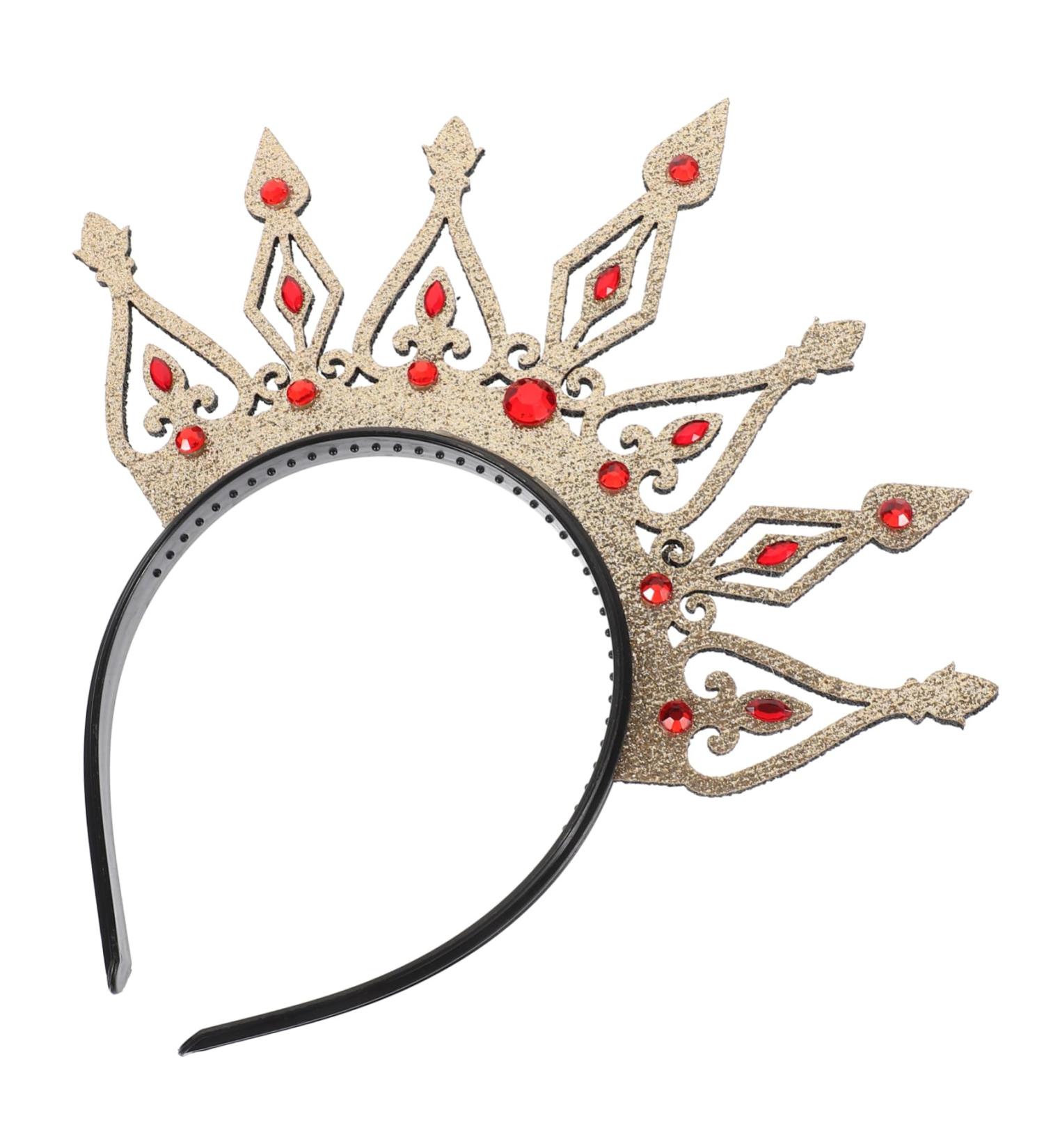 Beavorty Crown Headband Bridal Rhinestone Crown Girl Crown Rhinestone Wedding Crown Rhinestone Crown for Women Crown Hairband Bridal Hair Accessories Vintage Tiaras Crowns Crown for Girl 24.00X23.80X1.00CM Golden - Buy Online on GoSupps.com