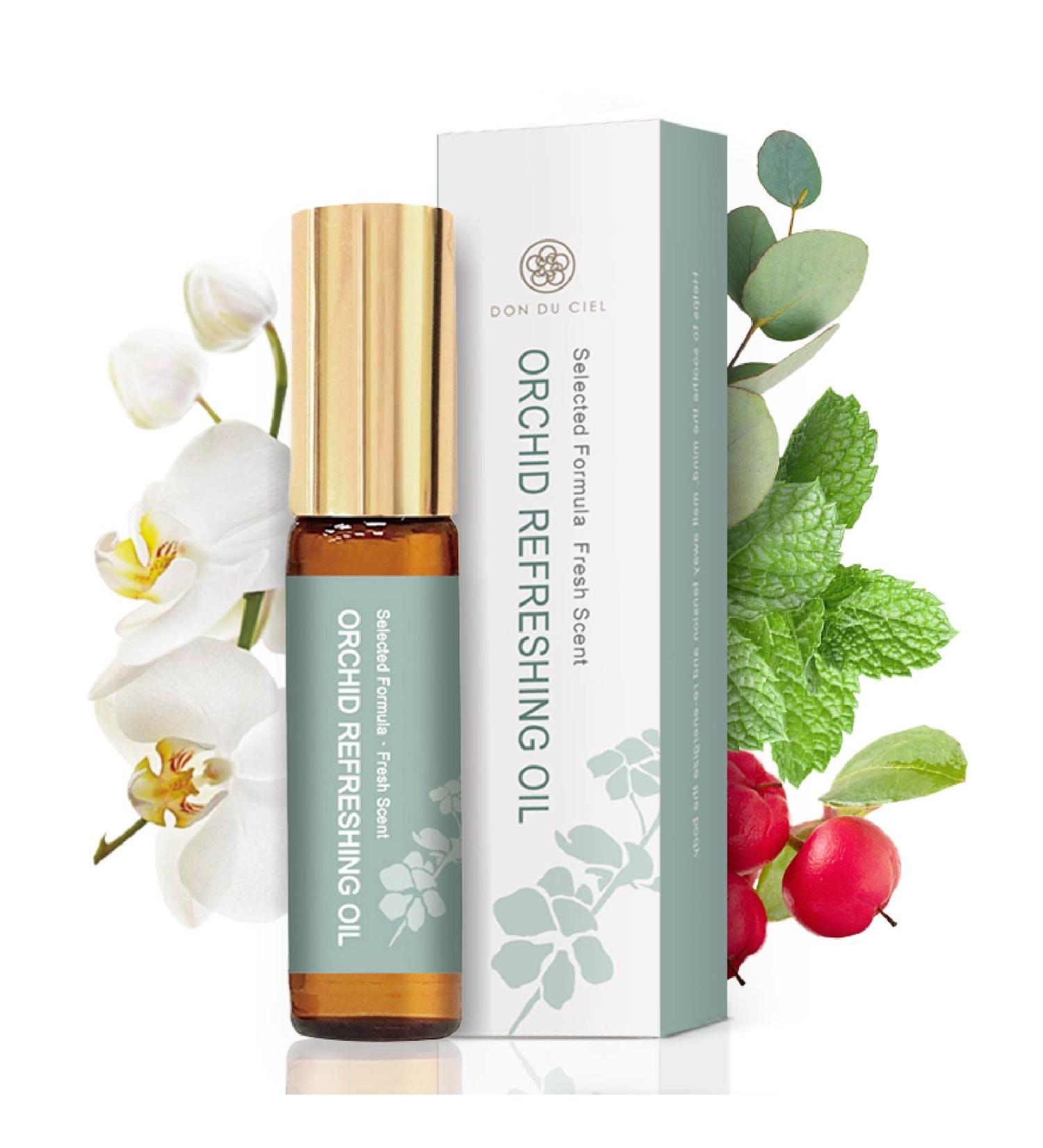 Organic and Kid-Friendly Essential Oil Blend Roll on for Stress Relief Headache Itch Relief and Heat Stroke Includes Orchid Menthol Peppermint Eucalyptus Wintergreen 5 ml. Orchid 0.17 Fl Oz (Pack of 1) - Buy Online on GoSupps.com