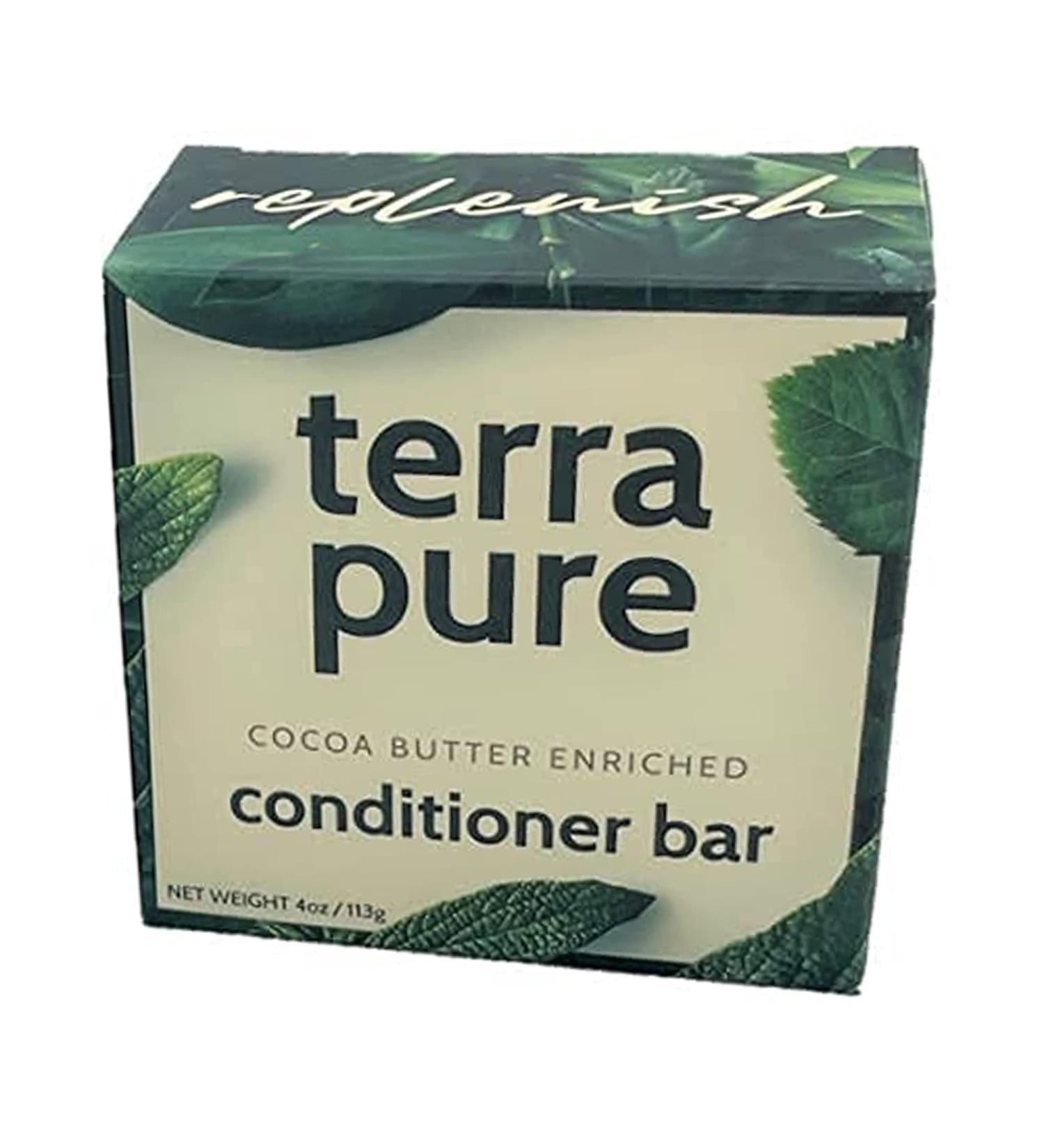 Terra Pure Cocoa Butter Conditioner Bar | Plastic-Free, Vegan, Eco-Friendly | 1-Shoppe - Buy Online on GoSupps.com