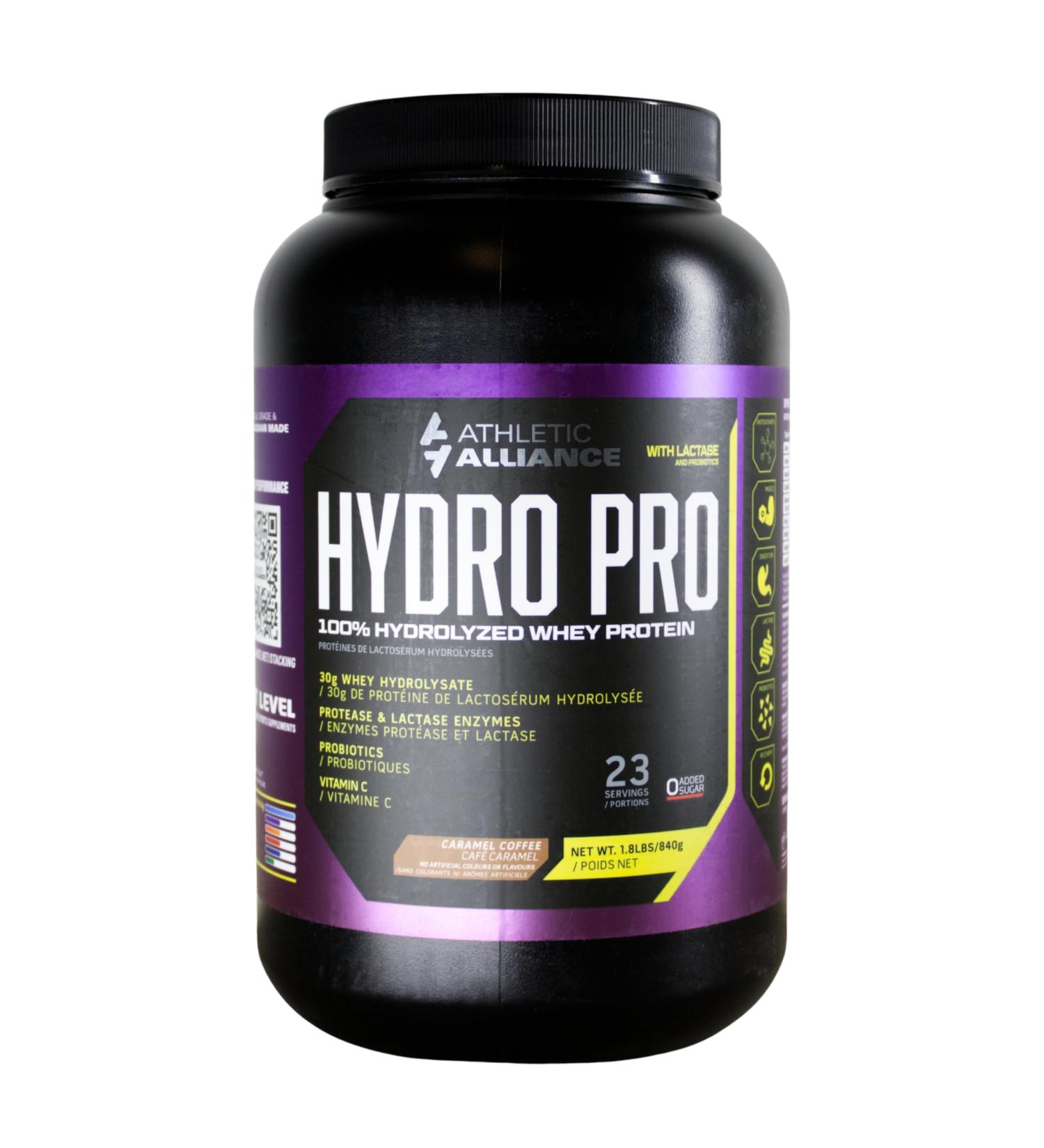 Athletic Alliance Hydro Pro Whey Protein Caramel Coffee Flavour 1.8 LB - Buy Online on GoSupps.com