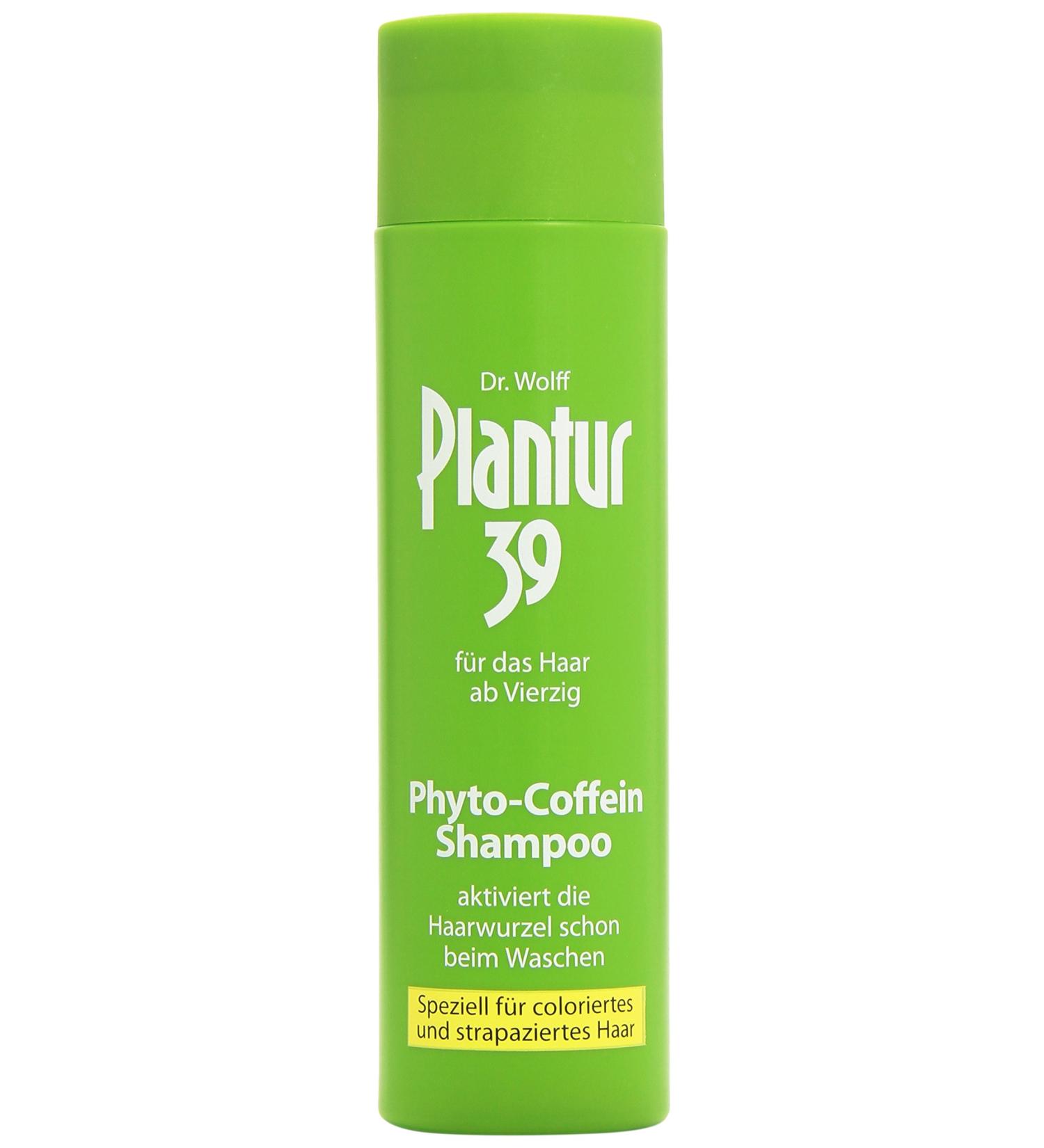  Plantur 39 Plantur 39 Phyto-caffeine shampoo especially for colored and damaged hair caring shampoo to prevent menopausal hair loss 1 x 250 ml - Buy Online on GoSupps.com