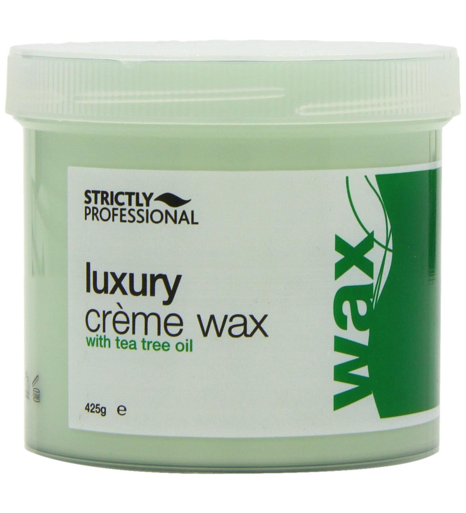 Strictly Professional 425g Luxury Warm Wax with Tea Tree Oil 425 g (Pack of 1) - Buy Online on GoSupps.com