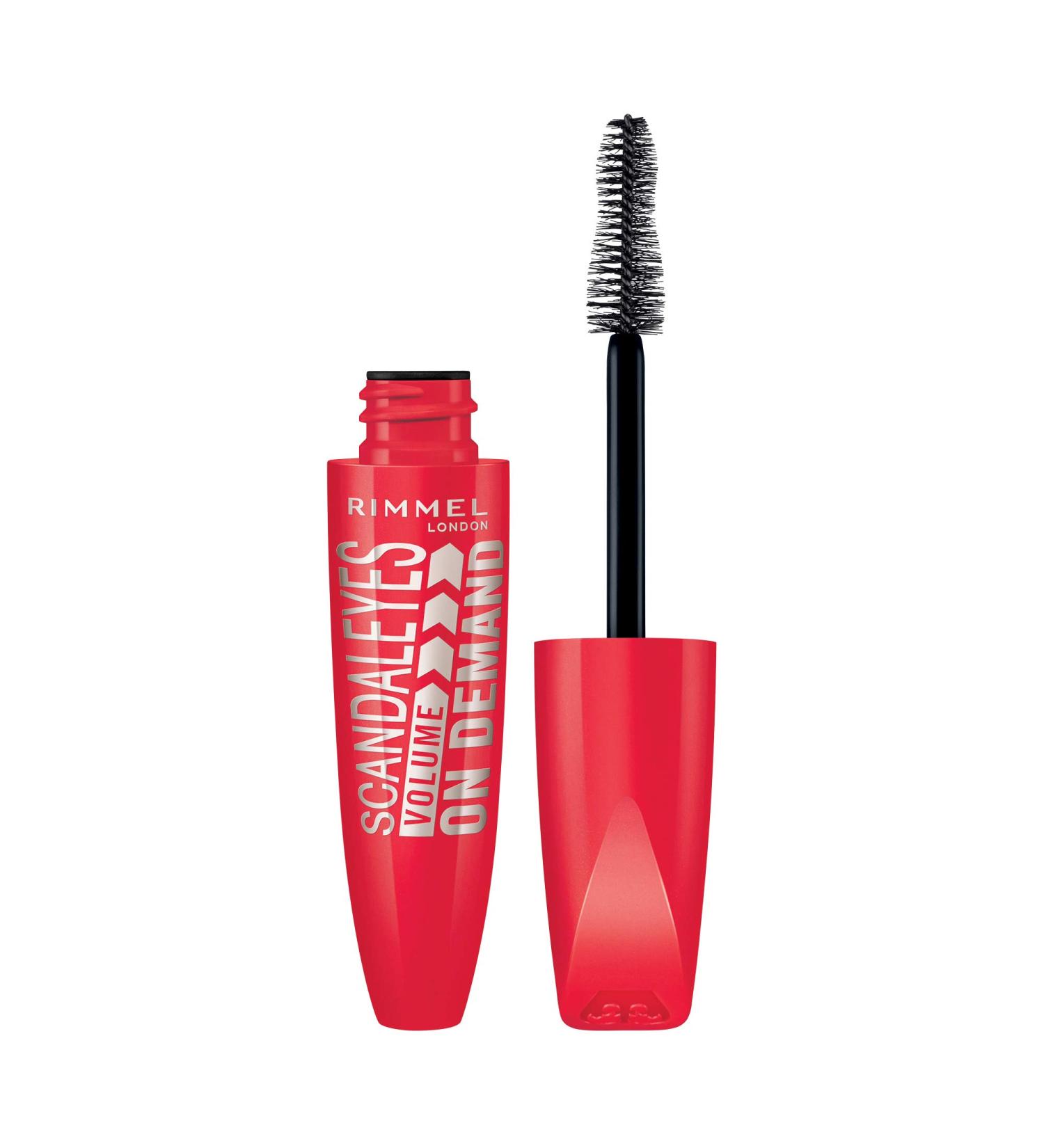 Rimmel Scandaleyes Volume on Demand Mascara in Extreme Black 0.5 oz - Intense Lashes Guaranteed - Buy Online on GoSupps.com