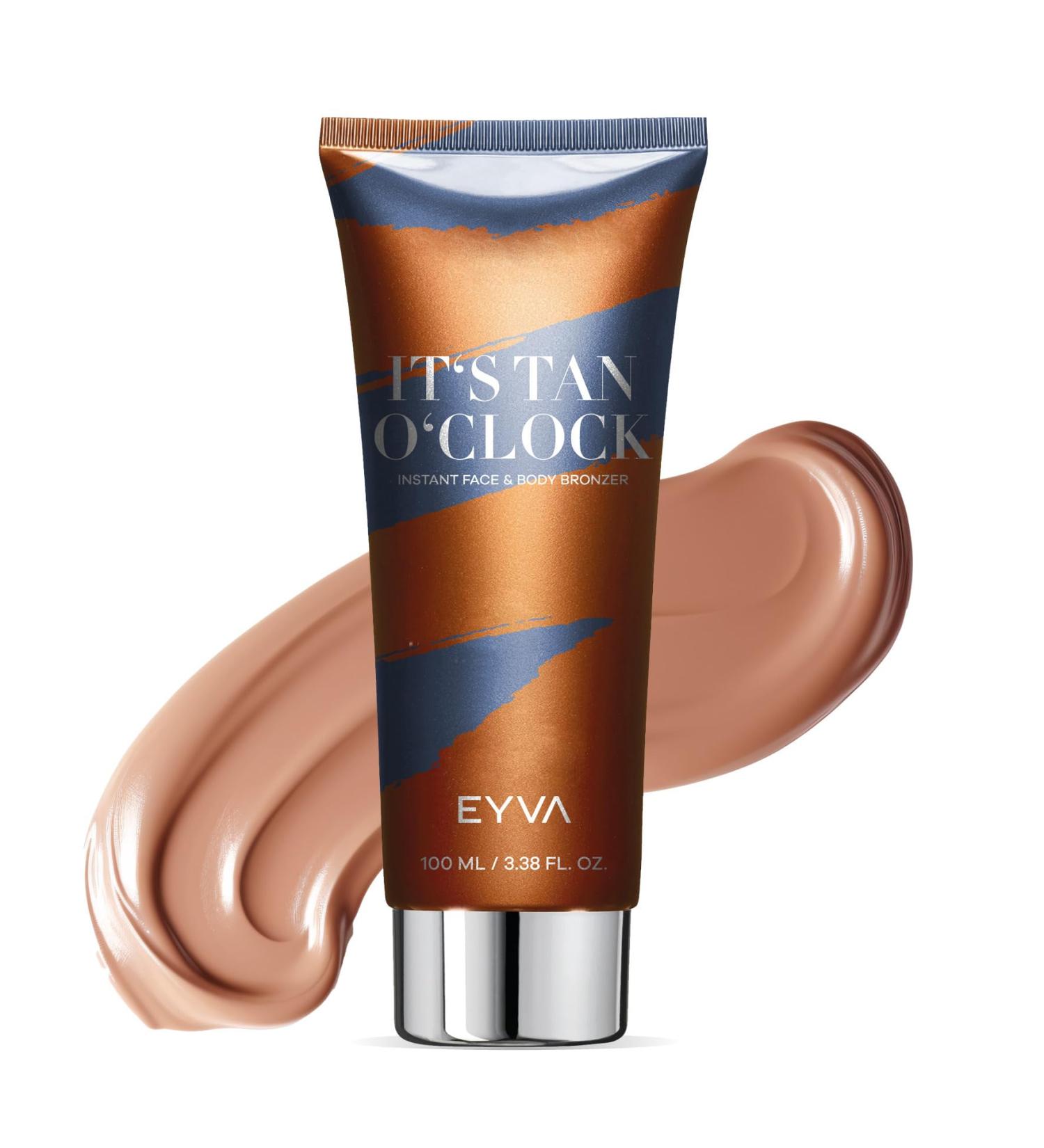 EYVA Self-Tanner for Face & Body 100ml - Oil-Free Hyaluronic Acid & Panthenol All Skin Types - Made in Germany - Buy Online on GoSupps.com