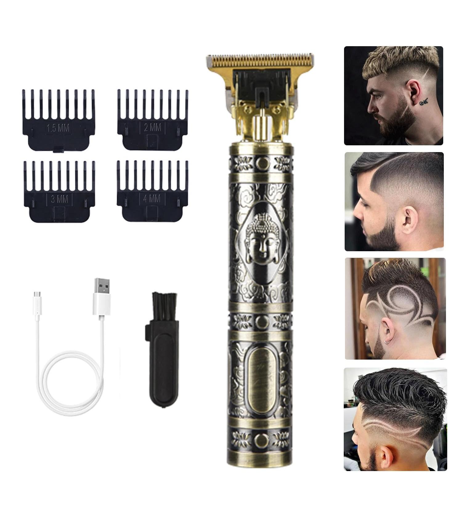 soieho Hair Trimmer for Men Professional Cordless Hair Clippers Beard Trimmer for Men Electric Razor Shavers for Men Zero Gapped T Blade Liners Grooming Hair Cutting Kit Gifts for Men Husband - Buy Online on GoSupps.com