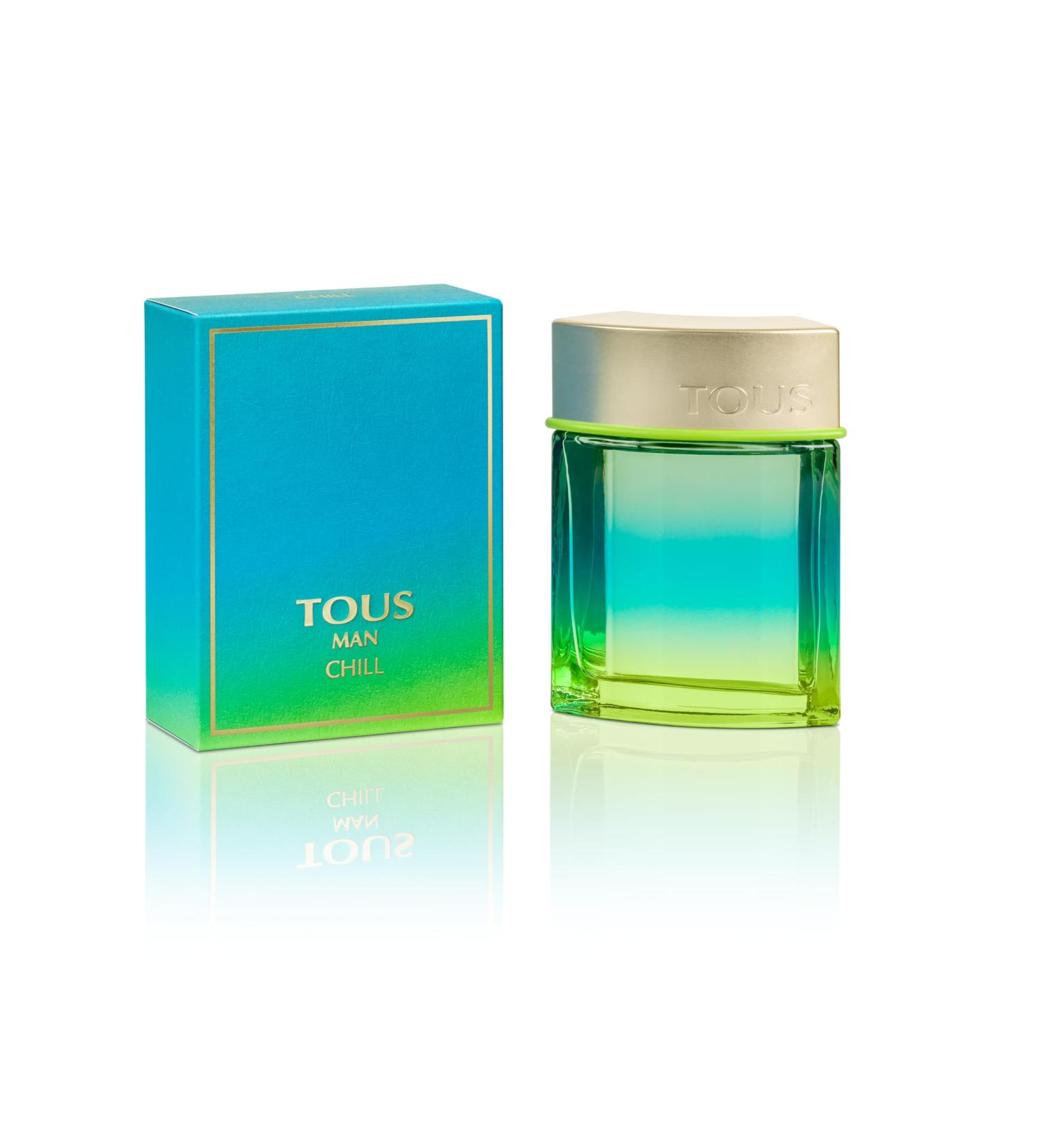 TOUS MAN CHILL by Tous for Men - 3.4 oz EDT Spray normal 3.4 Fl Oz (Pack of 1) - Buy Online on GoSupps.com