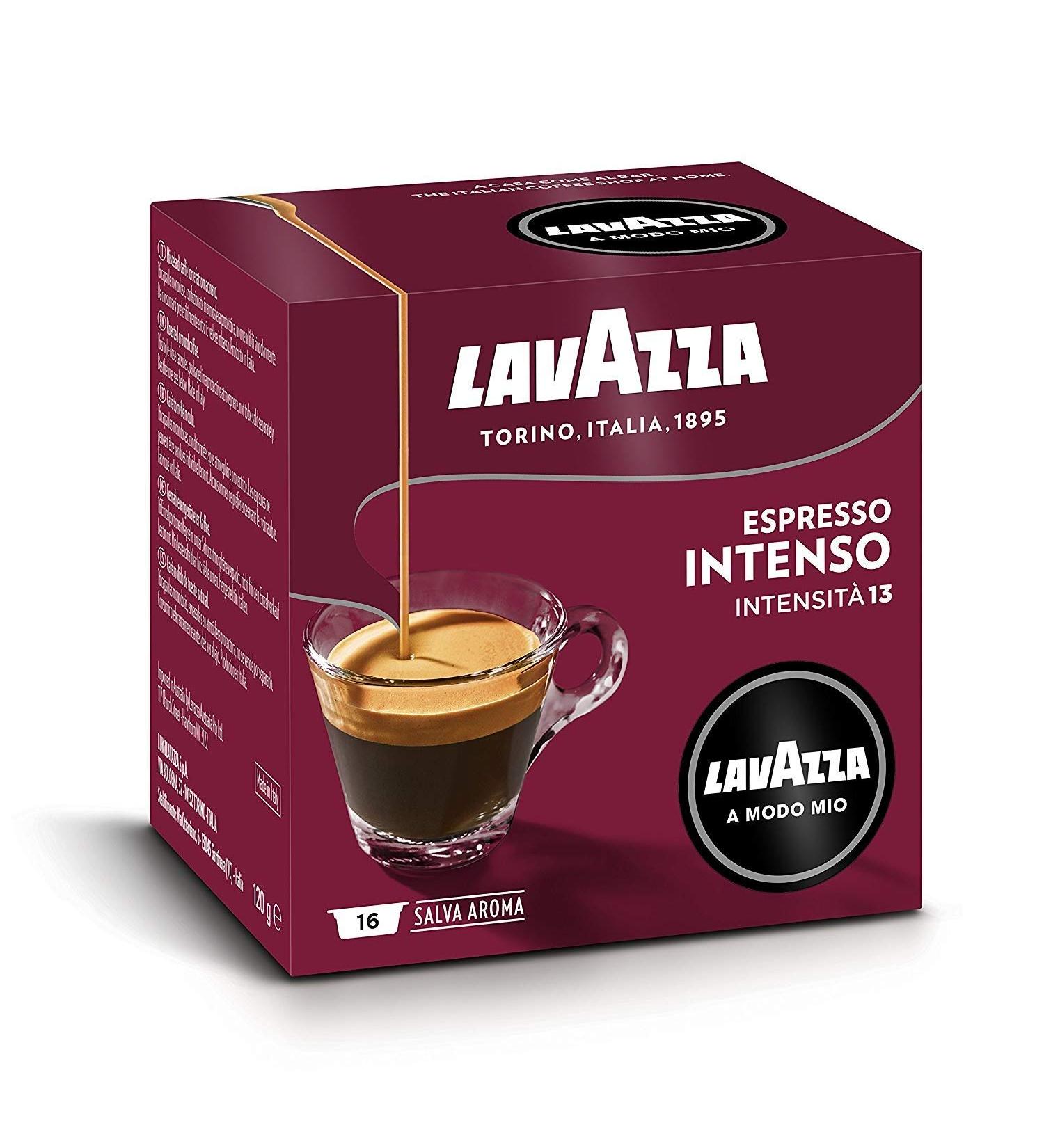 Lavazza A Modo Mio Espresso Intenso 96 Espresso Coffee Capsules, Medium