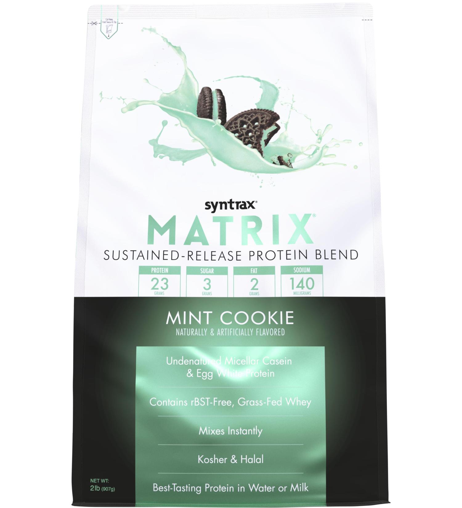Buy Matrix2.0 Mint Cookie Flavor - 2 Pounds | Premium Protein Powder for International Shipping - Buy Online on GoSupps.com