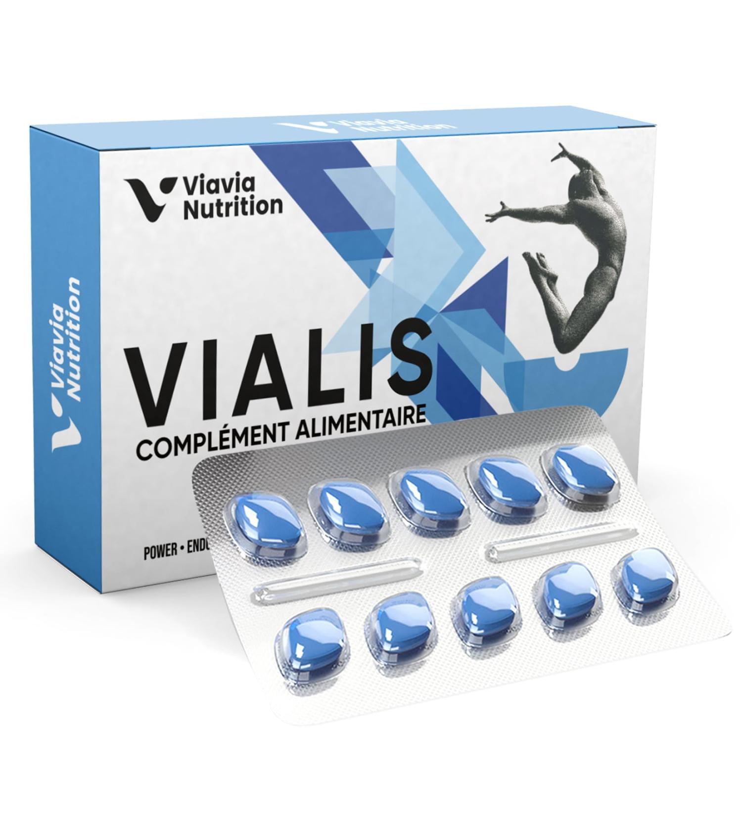VIALIS x 10 g lules Compl ment naturel effet imm diat et durable Extra fort Hautement dos avec ginseng maca tribulus terrestris et arginine - Buy Online on GoSupps.com