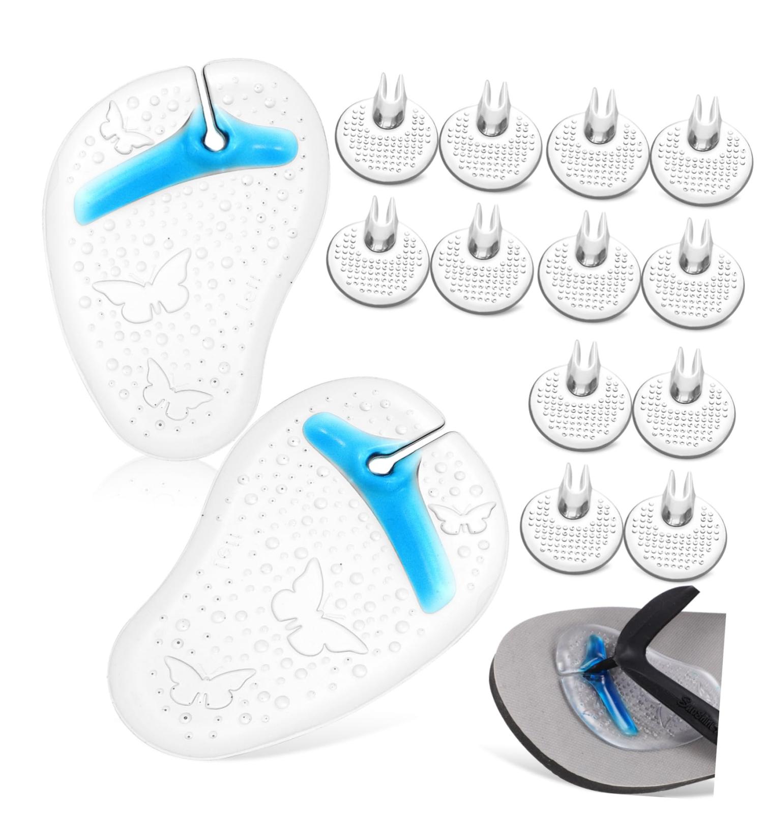 Gel Toe Cushions Pad - 7 Pairs Gel Toe Protectors for Comfort & Relief | Forefoot & Sandal Protectors - Shop Worldwide - Buy Online on GoSupps.com