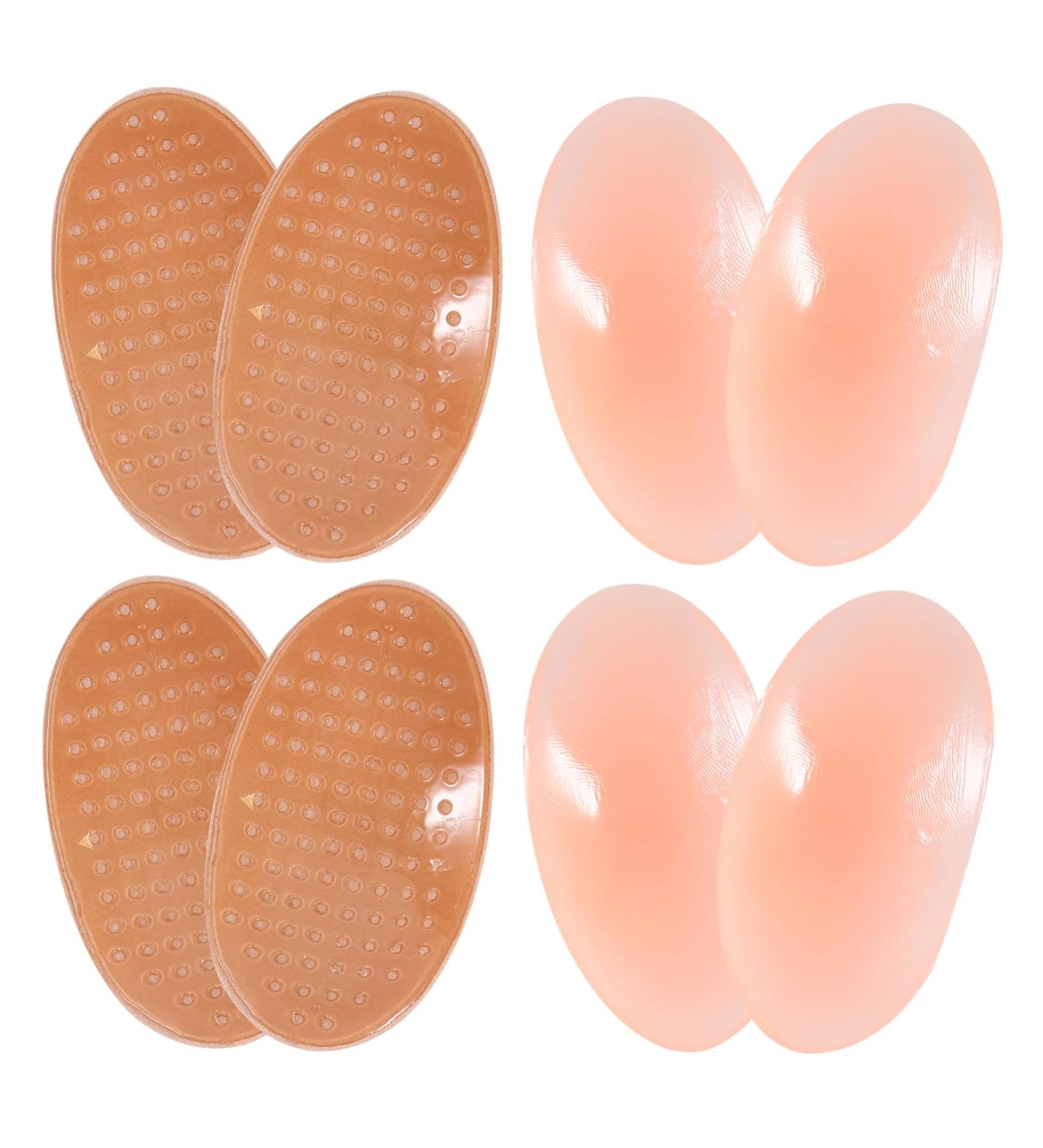 Marmerdo Slipproof Silicone Shoulder Pads - Anti-Slip Cushions for Dresses | Invisible Design 13x8x2.5cm | Comfortable & Durable - Buy Online on GoSupps.com